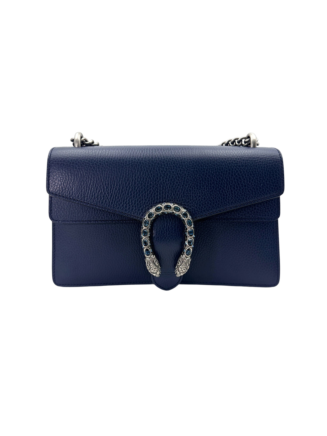 Gucci Dionysus Navy Leather Shoulder Bag GG956