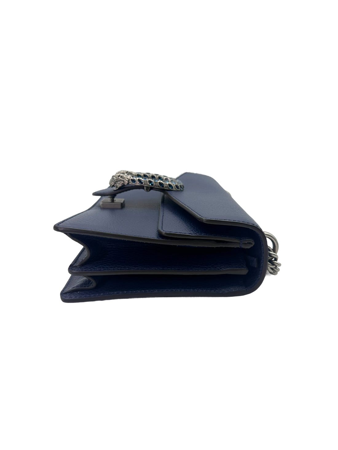 Gucci Dionysus Navy Leather Shoulder Bag GG956