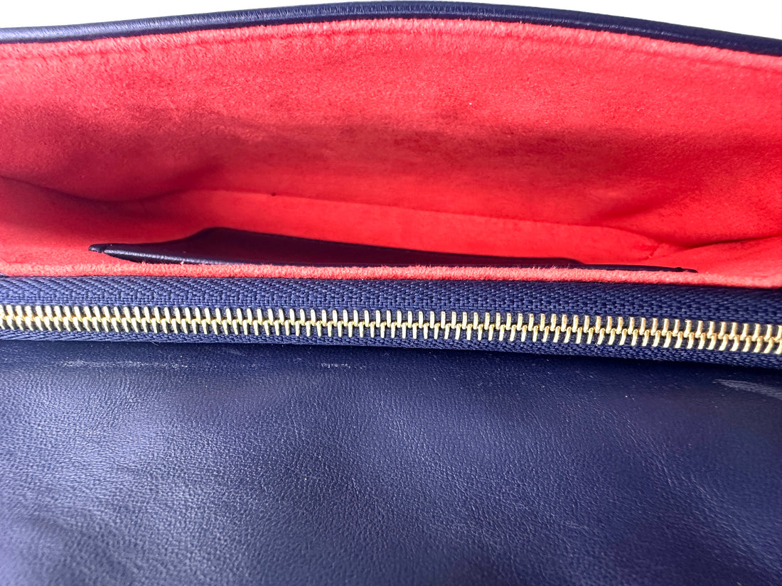 Louis Vuitton New Wave Coussin Rainbow Monogram Embossed Leather Wallet On Chain LV2693