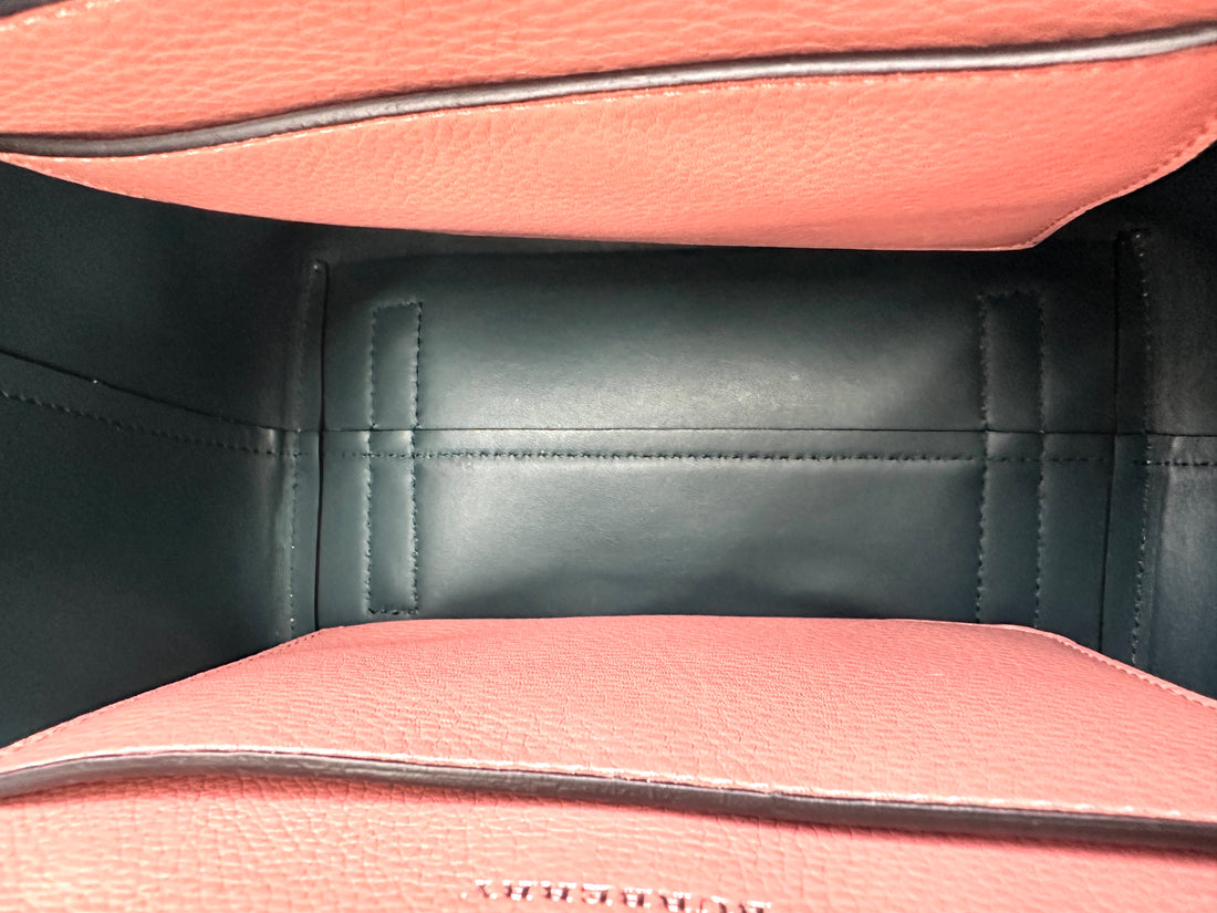 Burberry The Belt Pink Leather Handle Bag BR49