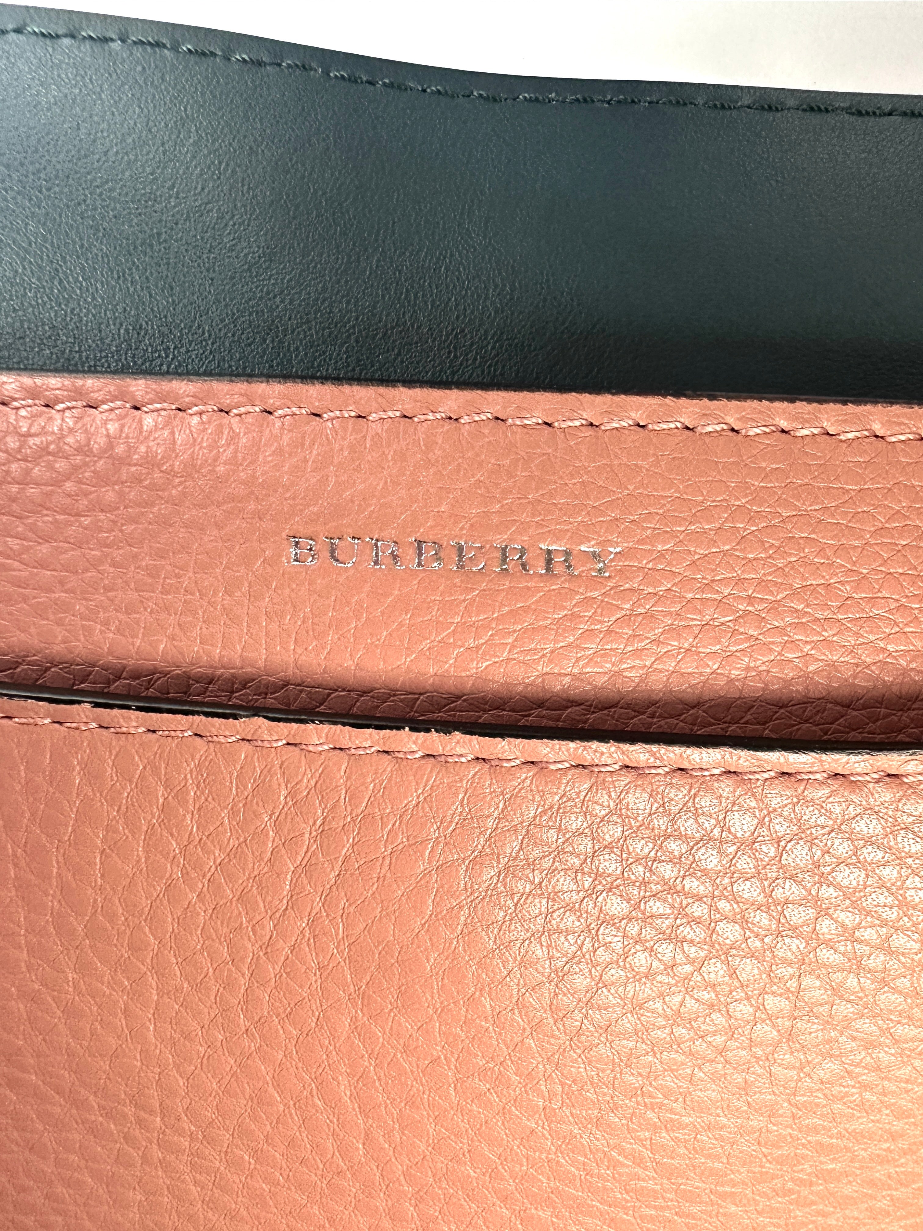 Burberry The Belt Pink Leather Handle Bag BR49
