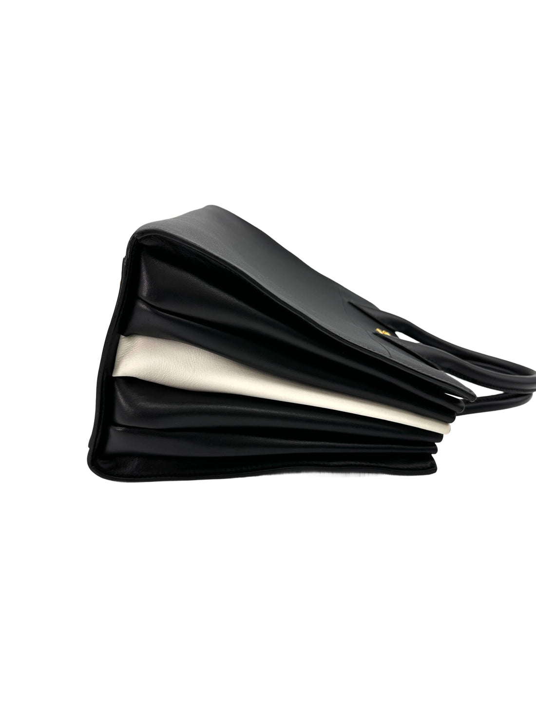 Prada Galleria Black Saffiano Leather Handle Bag PR320