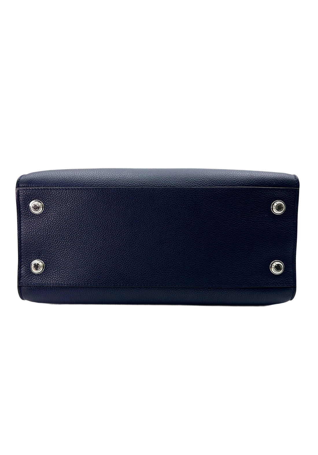 Louis Vuitton City Steamer Black Grained Leather Handle Bag LV2697