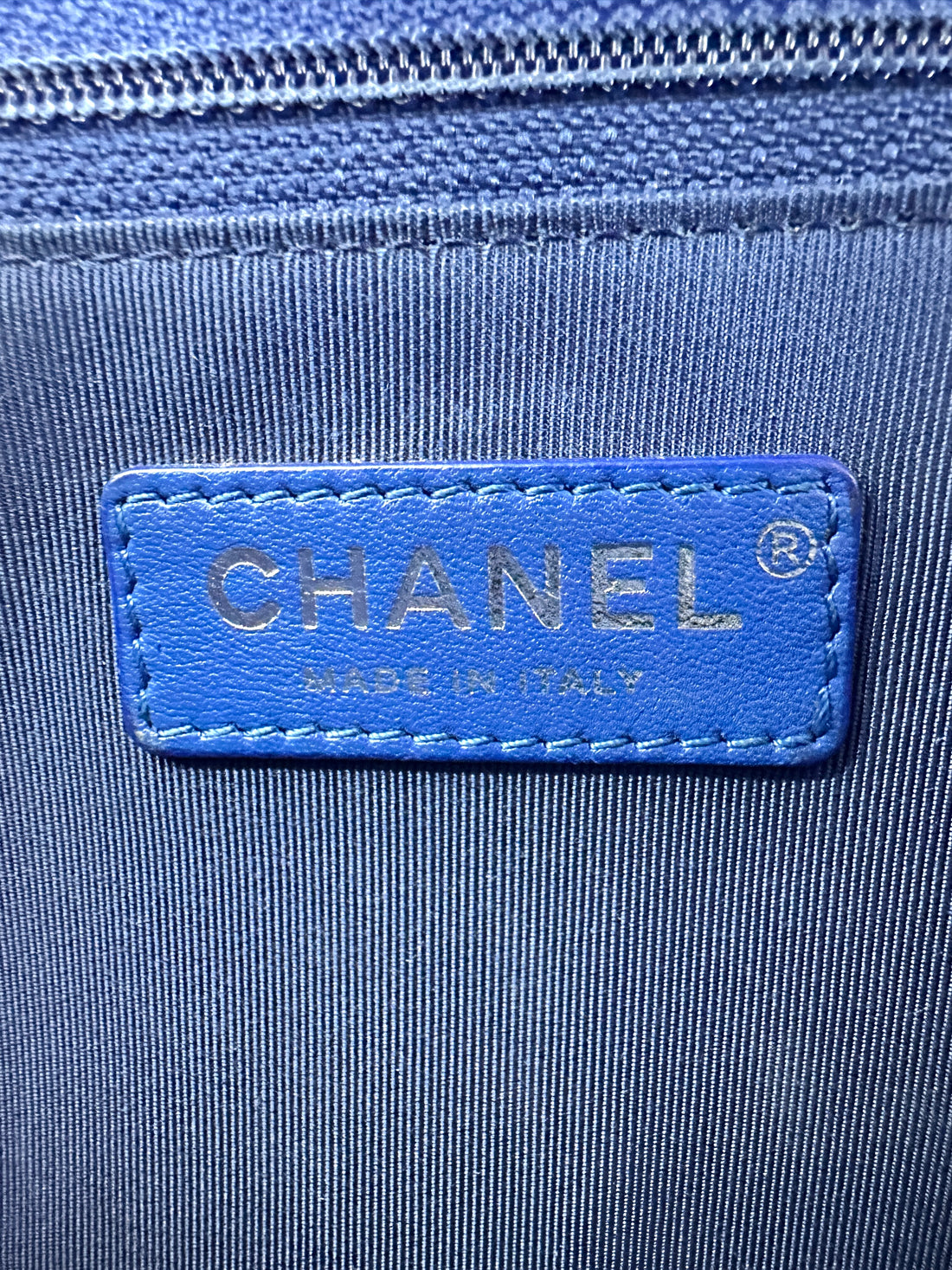 Chanel LeBoy Black Chevron Quilted Leather Flap Bag With Silver Buckle(22***64) CC1927