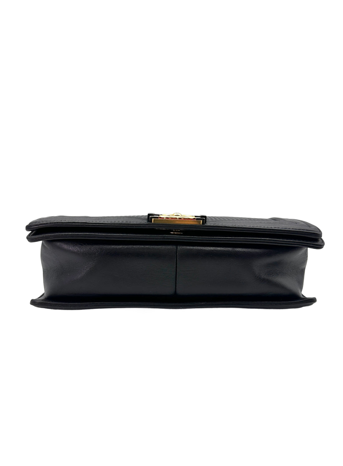 Chanel LeBoy Navy Cube Embossed Flap Bag(18***00) CC1926