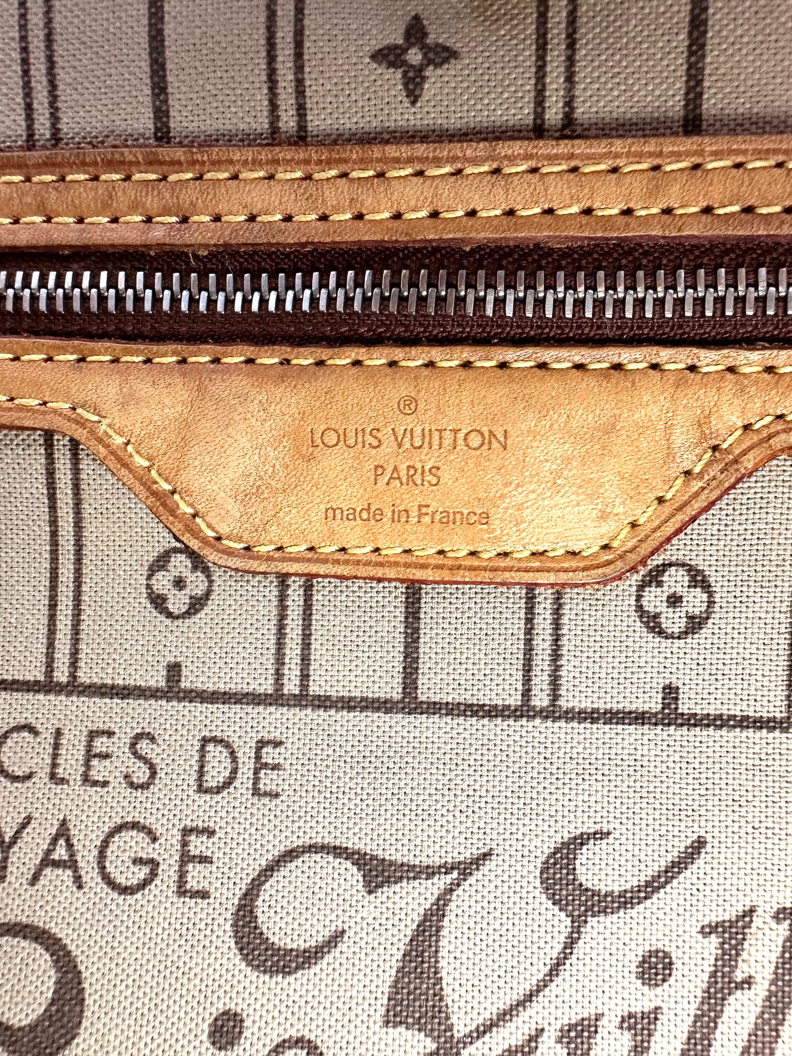 Louis Vuitton Neverfull Monogram Canvas Shoulder Bag LV2698
