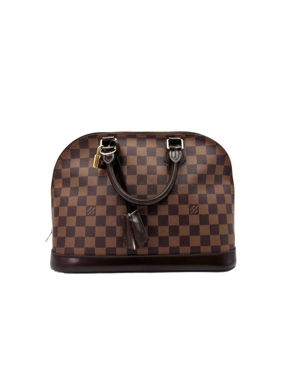Louis Vuitton Alma Damier Ebene Handle Bag LV2695