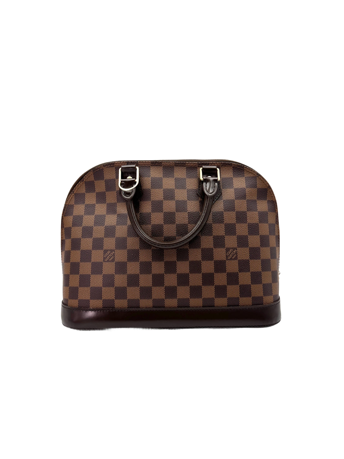 Louis Vuitton Alma Damier Ebene Handle Bag LV2695