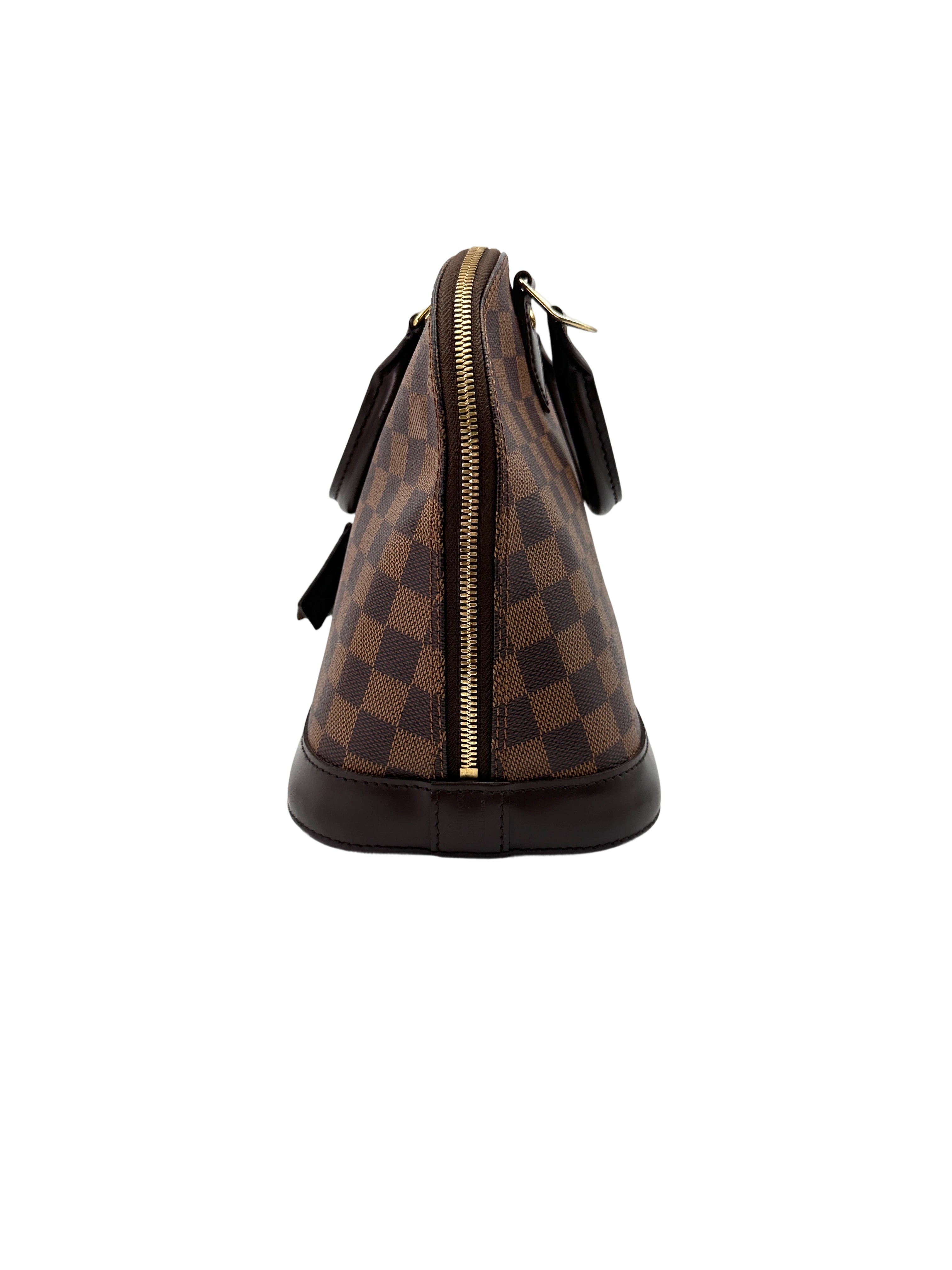 Louis Vuitton Alma Damier Ebene Handle Bag LV2695