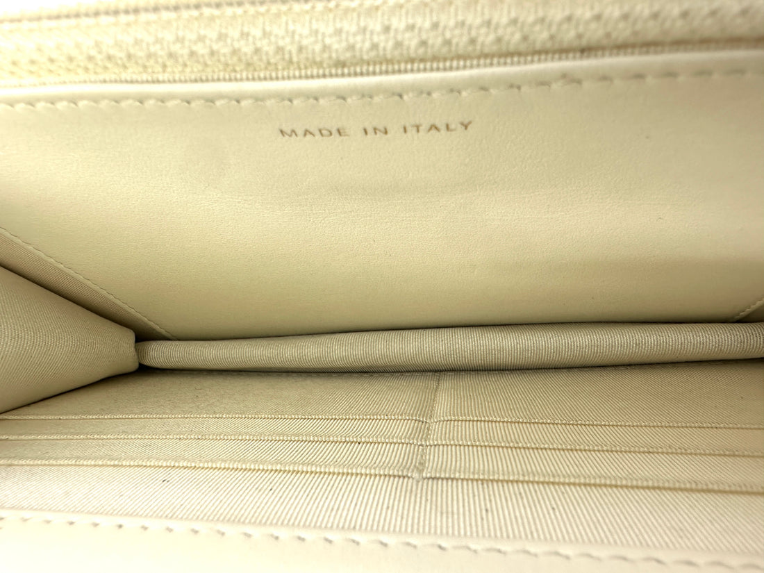 Chanel 2.55 Reissue White Quilted Calfskin Wallet On Chain(J8***16) CC1931