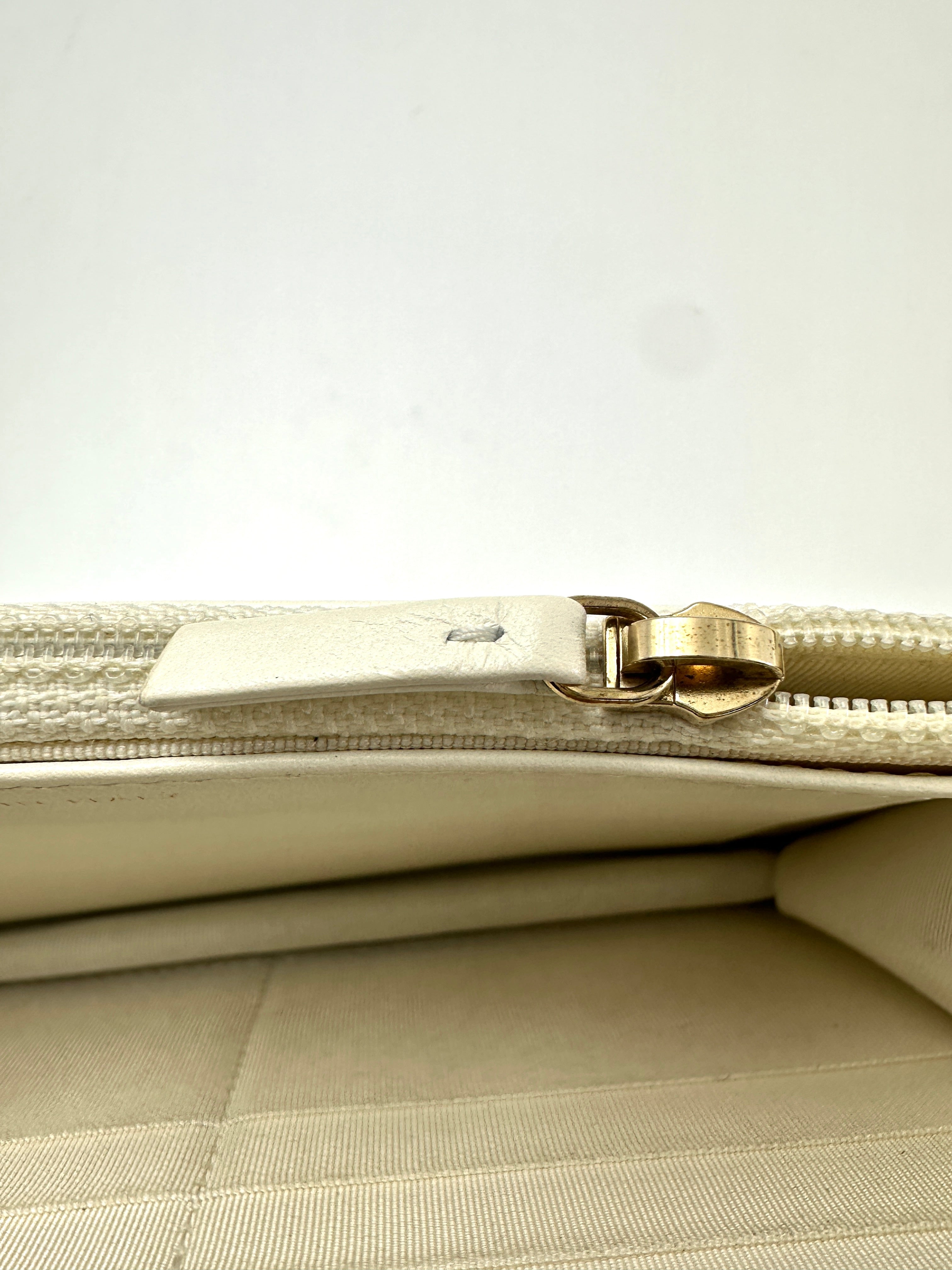 Chanel 2.55 Reissue White Quilted Calfskin Wallet On Chain(J8***16) CC1931