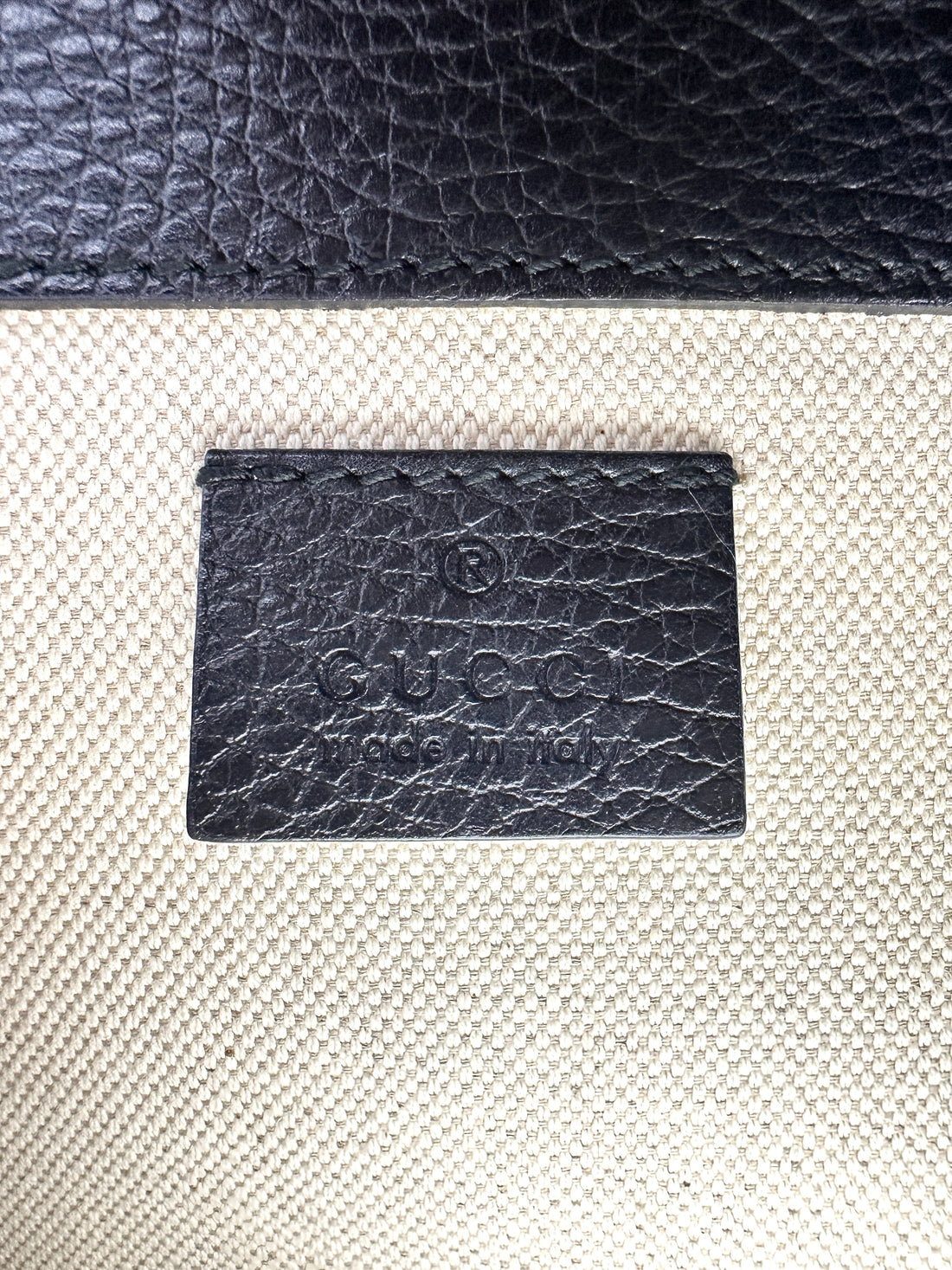 Gucci Dionysus Black Leather Shoulder Bag GG963