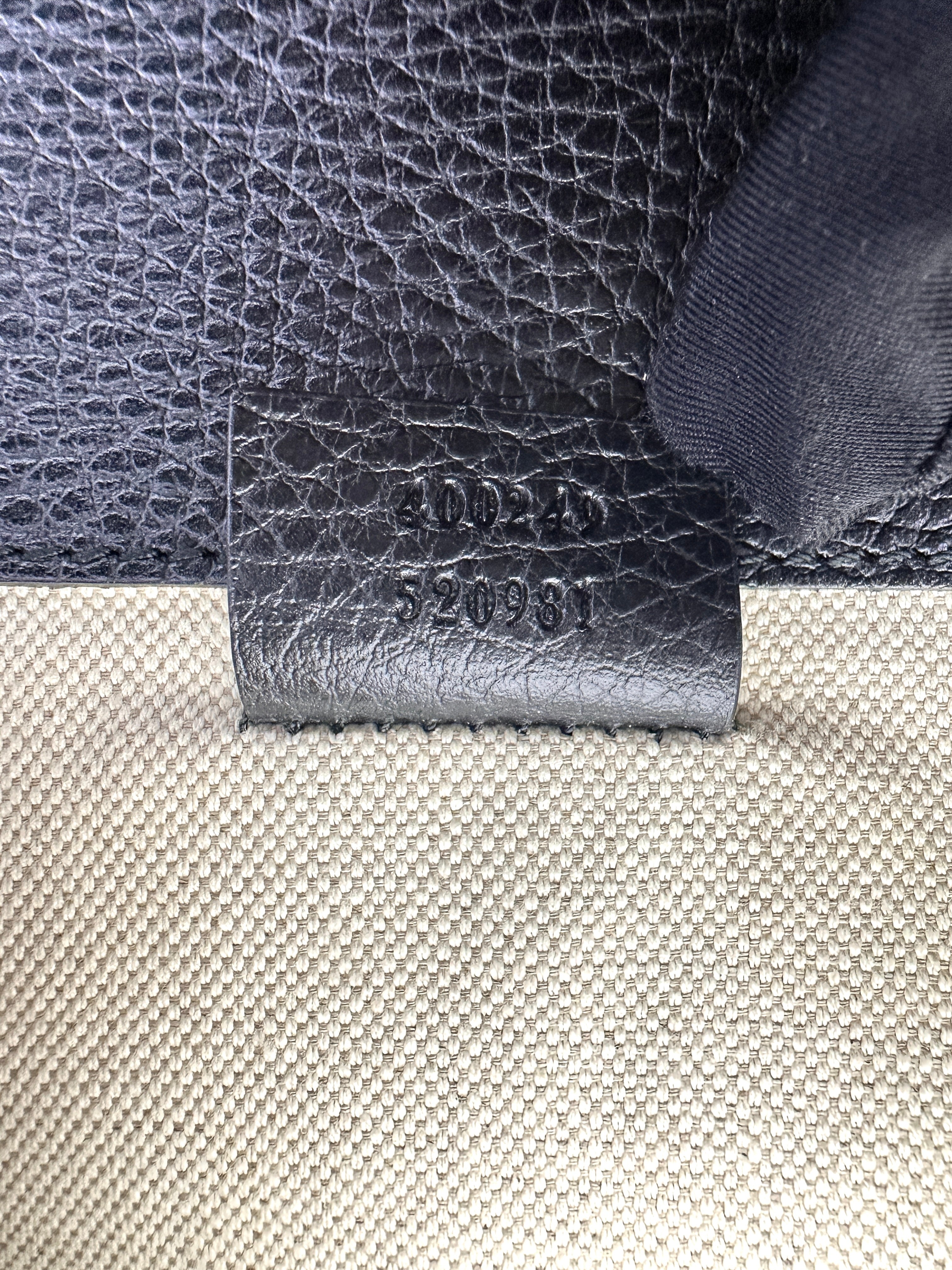 Gucci Dionysus Black Leather Shoulder Bag GG963