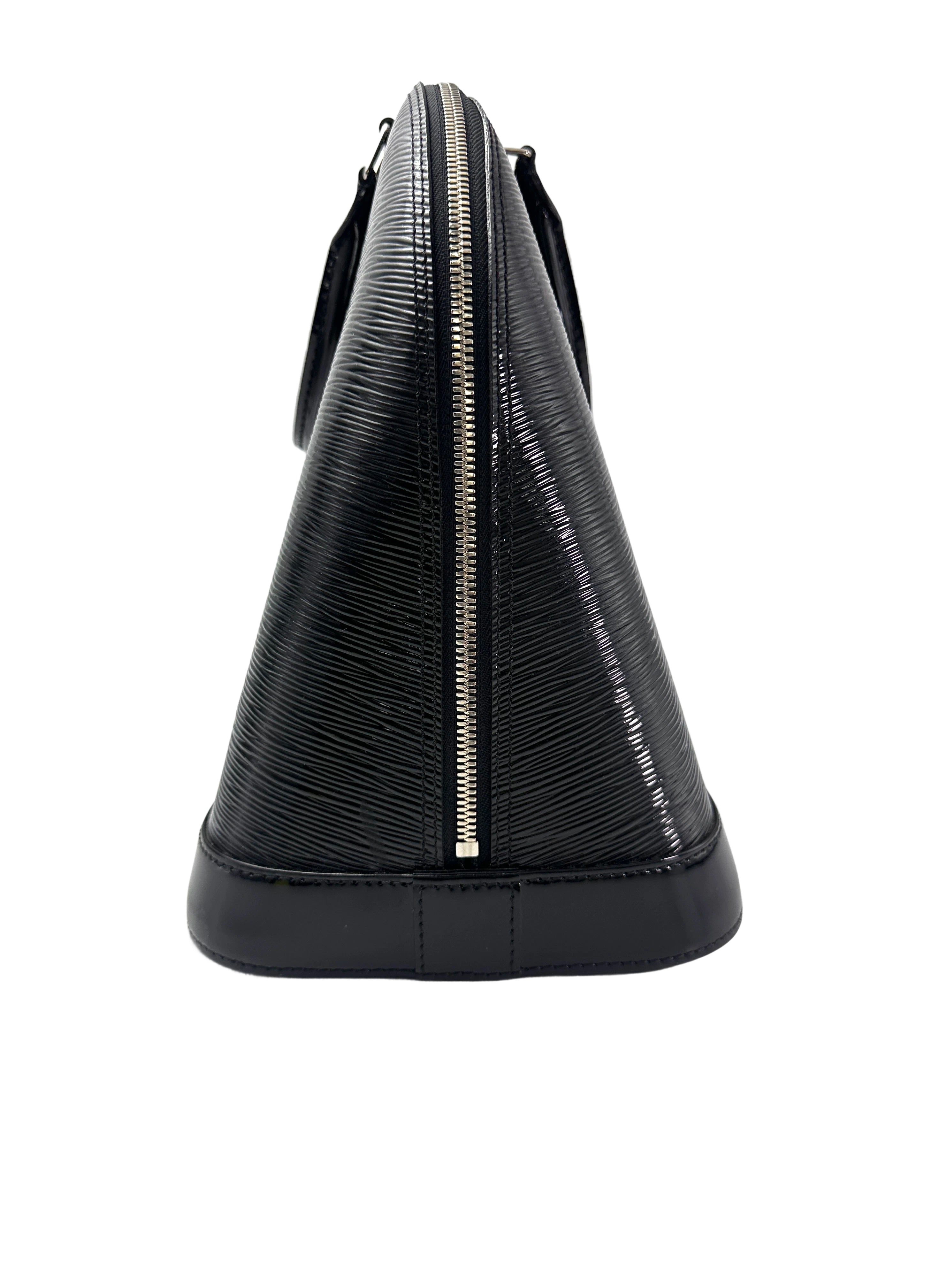 Louis Vuitton Alma GM Black Epi Leather Handle Bag LV2700