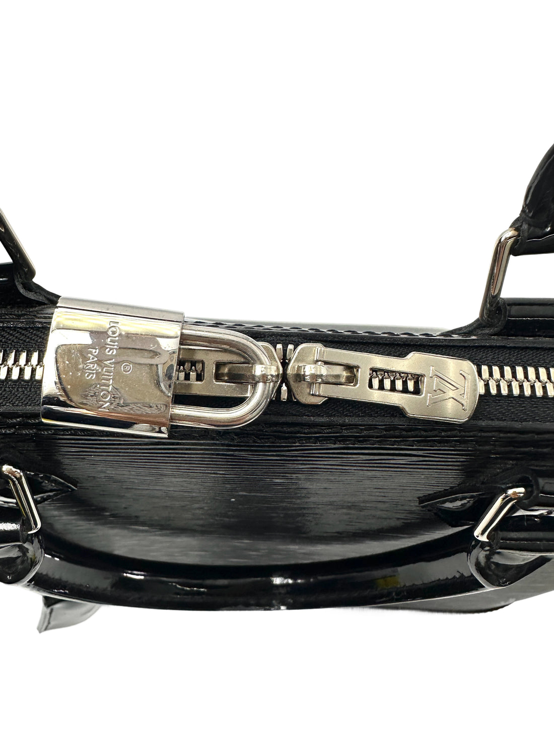 Louis Vuitton Alma GM Black Epi Leather Handle Bag LV2700