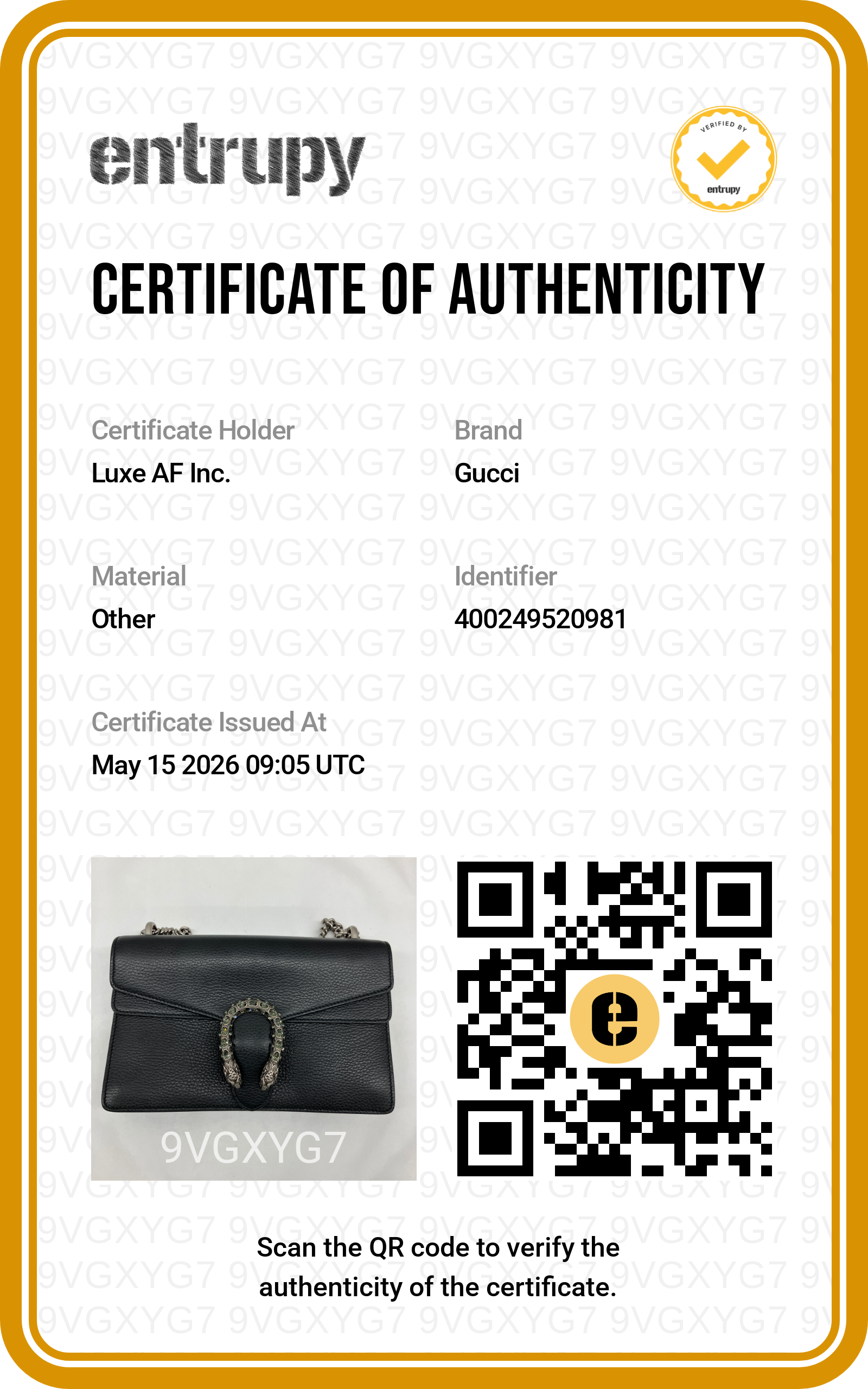 Gucci Dionysus Black Leather Shoulder Bag GG963