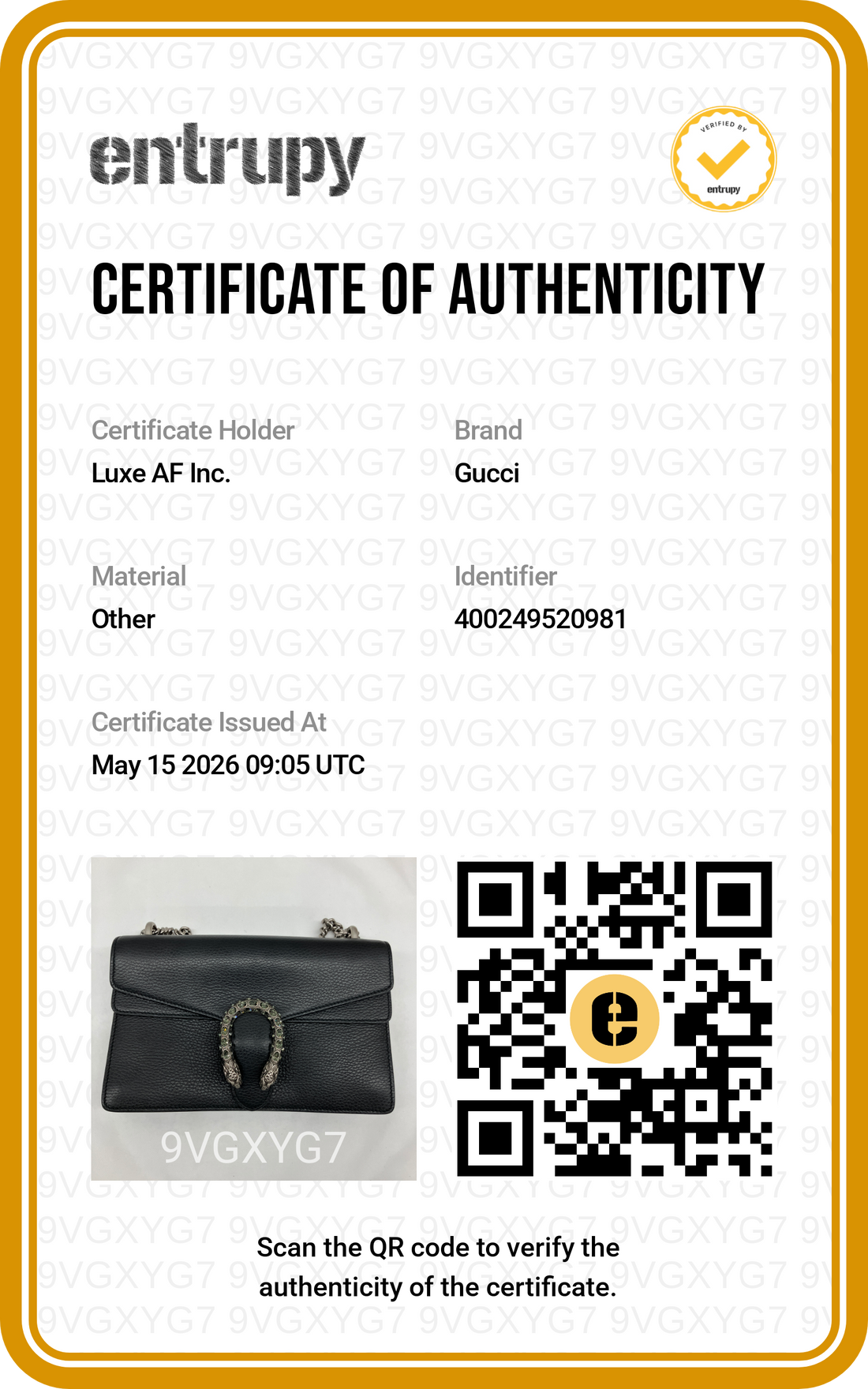 Gucci Dionysus Black Leather Shoulder Bag GG963