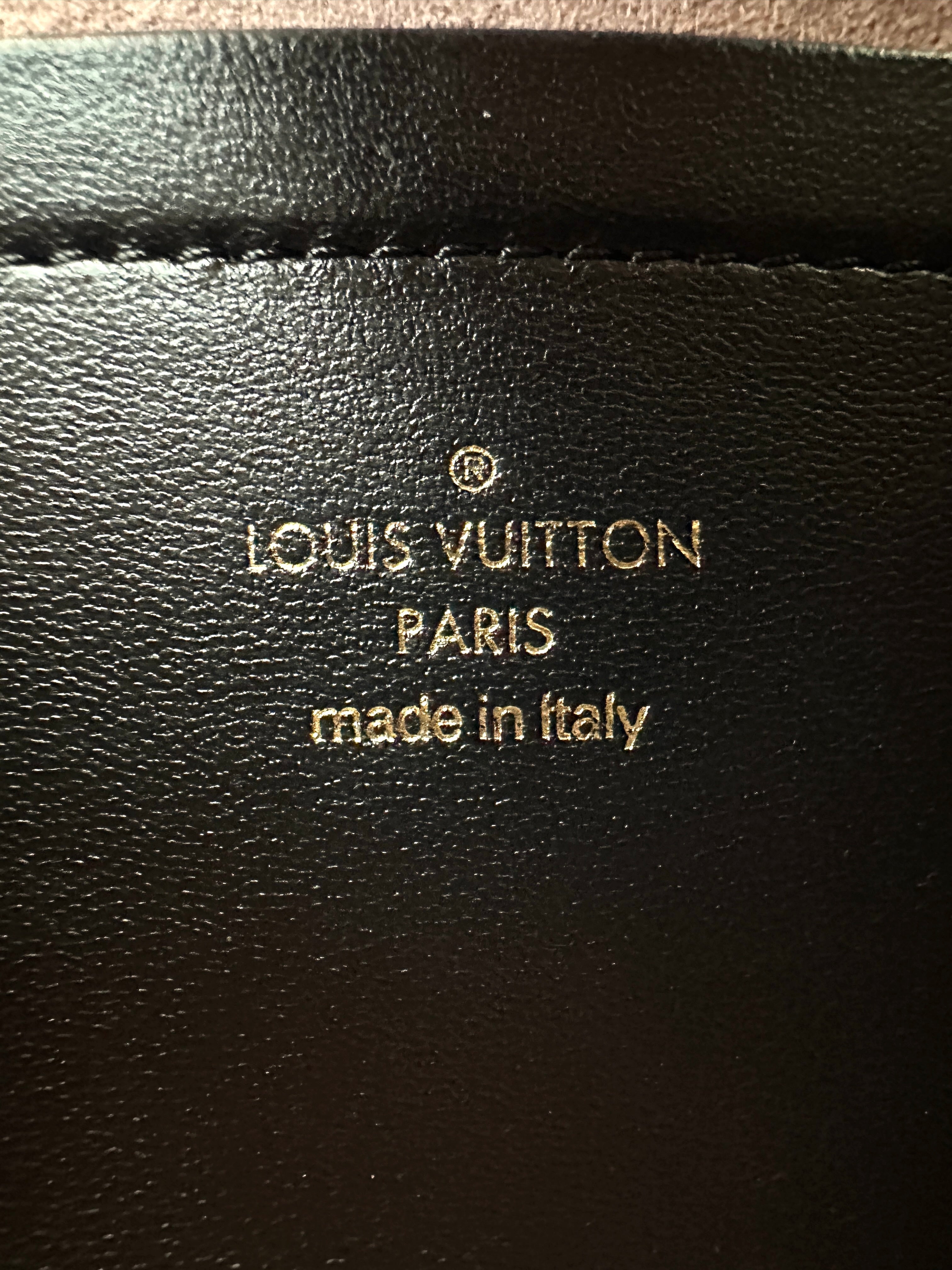 Louis Vuitton Coussin Black Monogram Embossed Leather Shoulder Bag LV2702