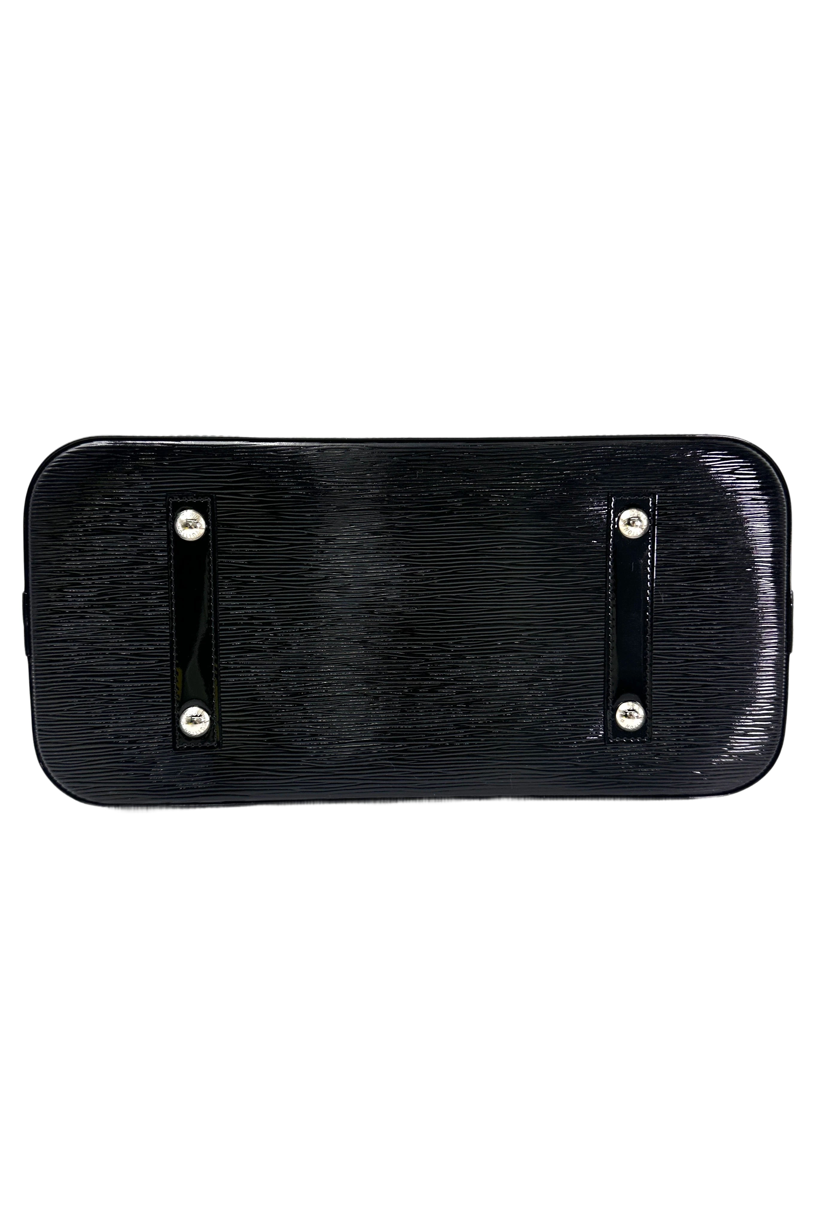 Louis Vuitton Alma GM Black Epi Leather Handle Bag LV2700