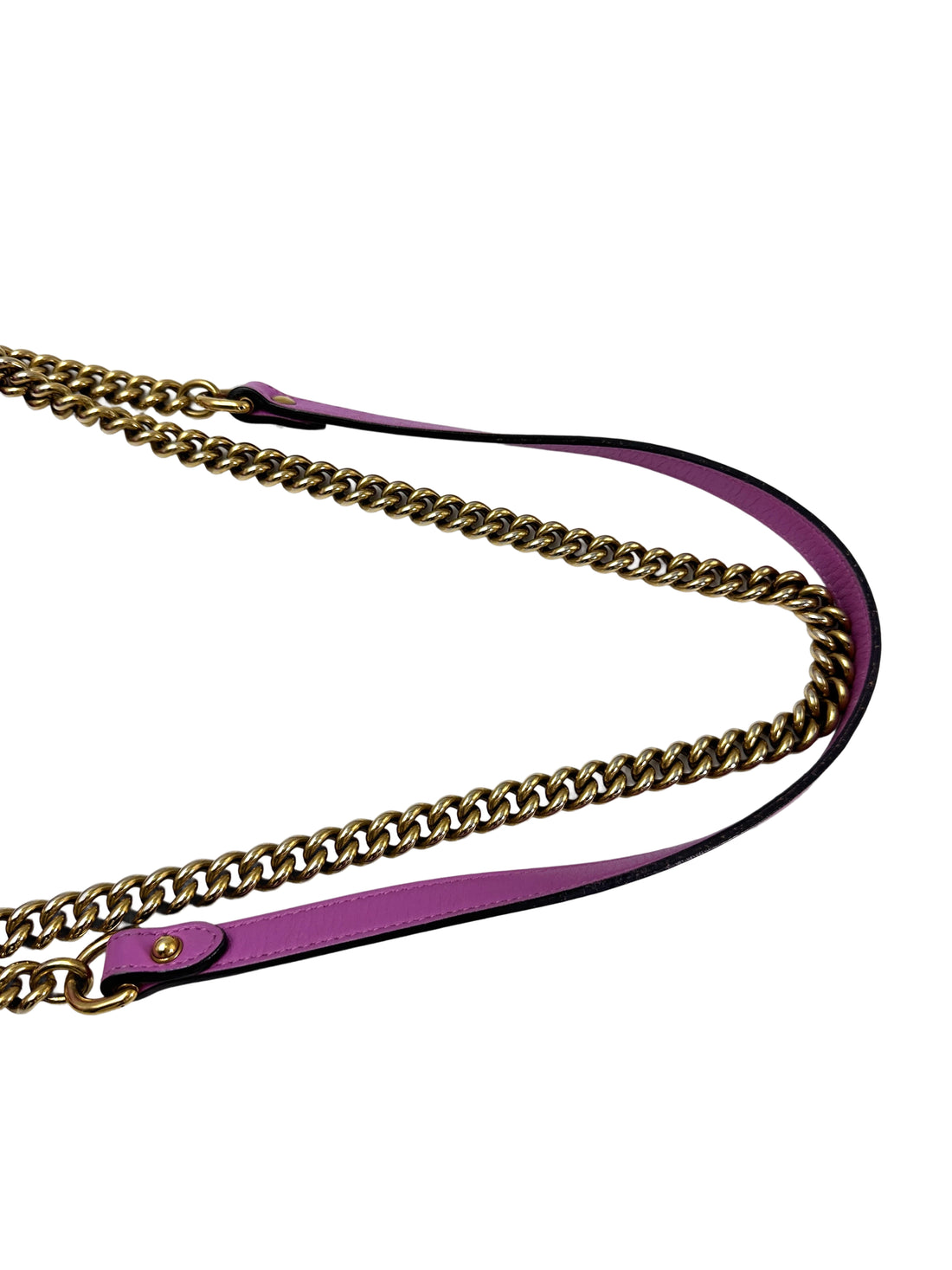 Gucci GG Marmont Pink Matelasse Leather Shoulder Bag GG962