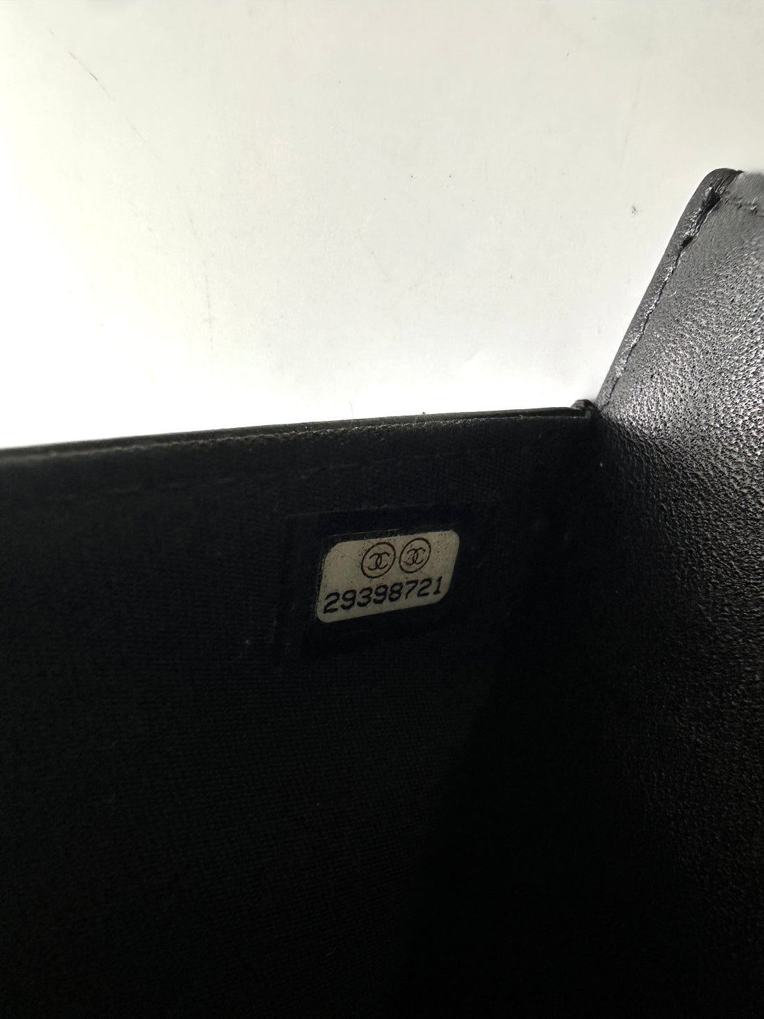 Chanel LeBoy Black Quilted Lambskin Wallet On Chain(29***21) CC1938