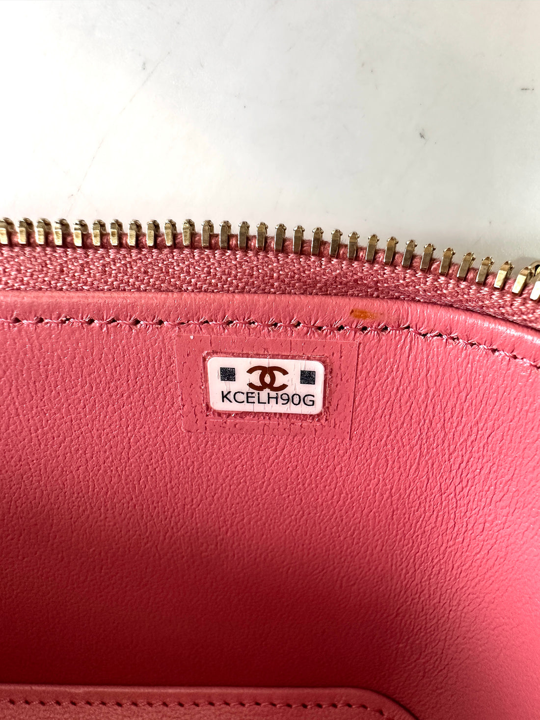 Chanel Pink Quilted Leather Top Handle Vanity Case(KC***0G) CC1940