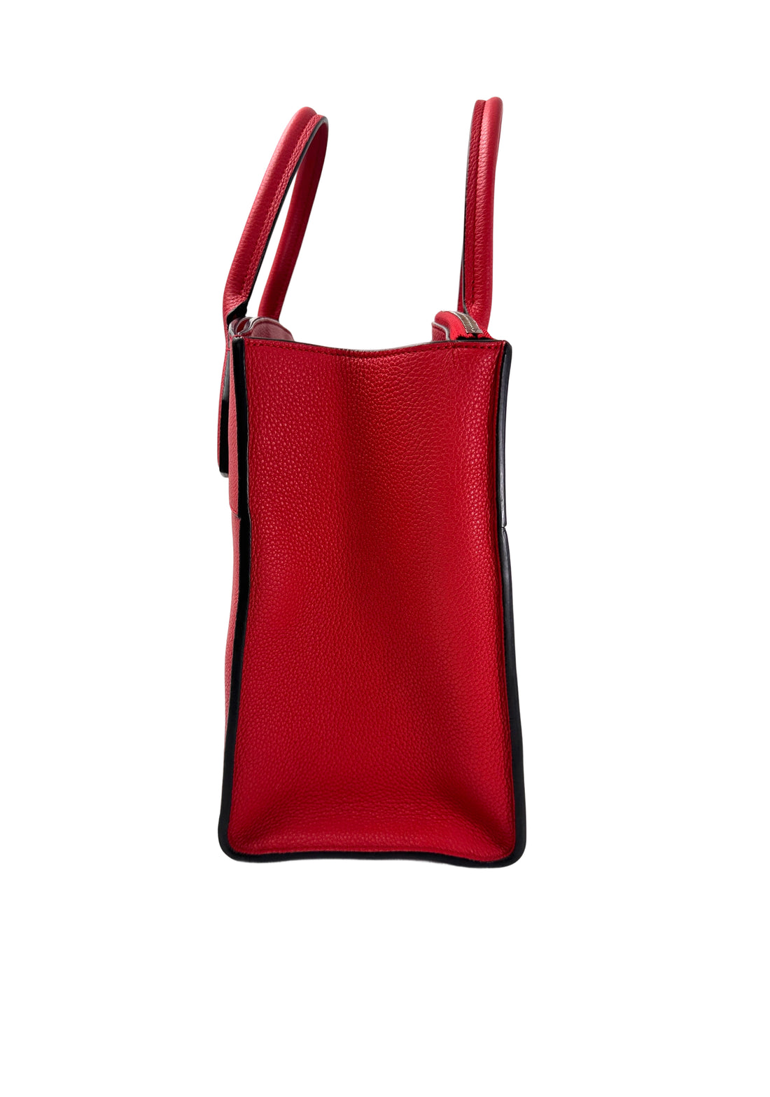 Louis Vuitton City Steamer Red Grained Leather Handle Bag LV2706