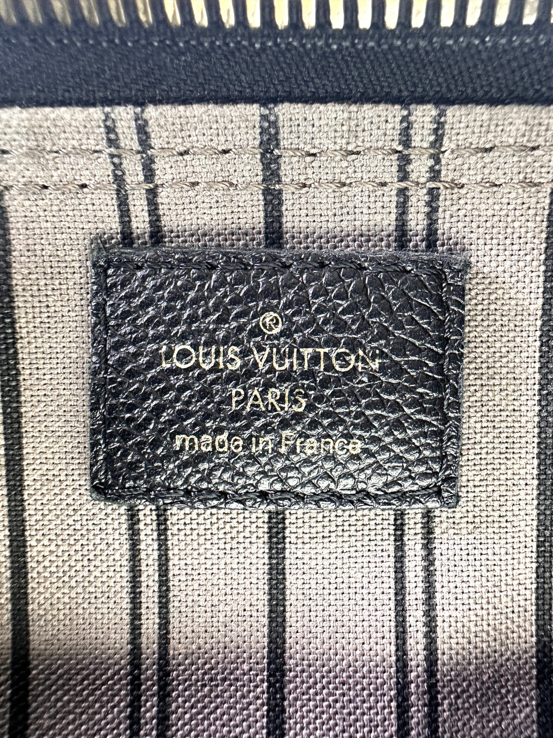 Louis Vuitton Speedy20 Black Monogram Empreinte Leather Handle Bag LV2704