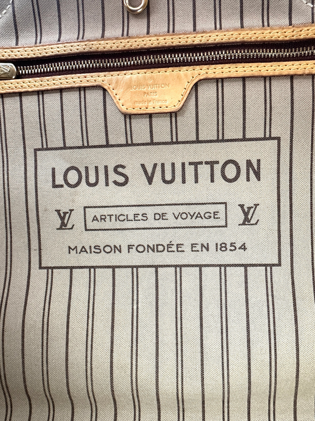 Louis Vuitton Neverfull GM Monogram Canvas Handle Bag LV2707