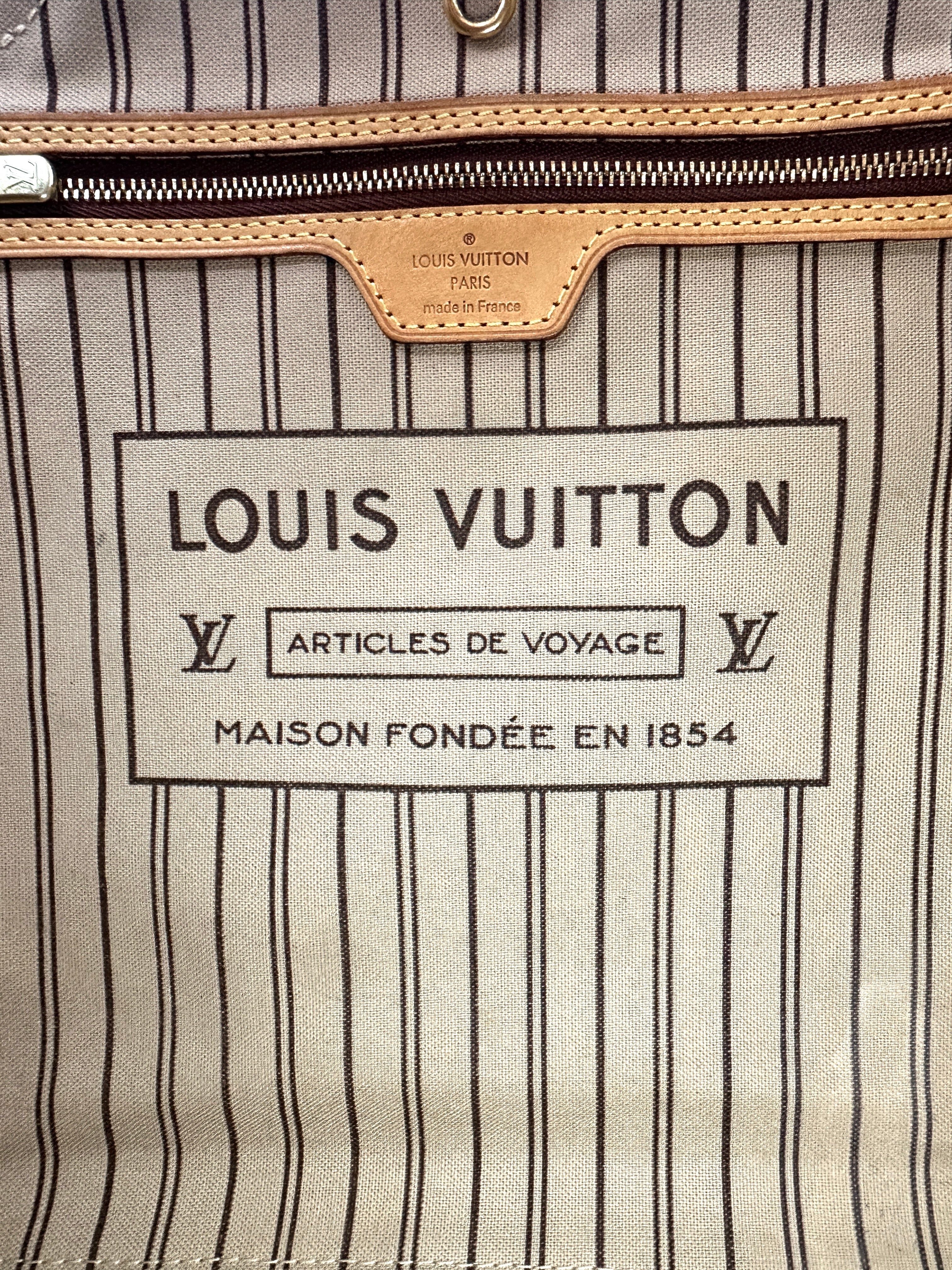 Louis Vuitton Neverfull GM Monogram Canvas Handle Bag LV2712