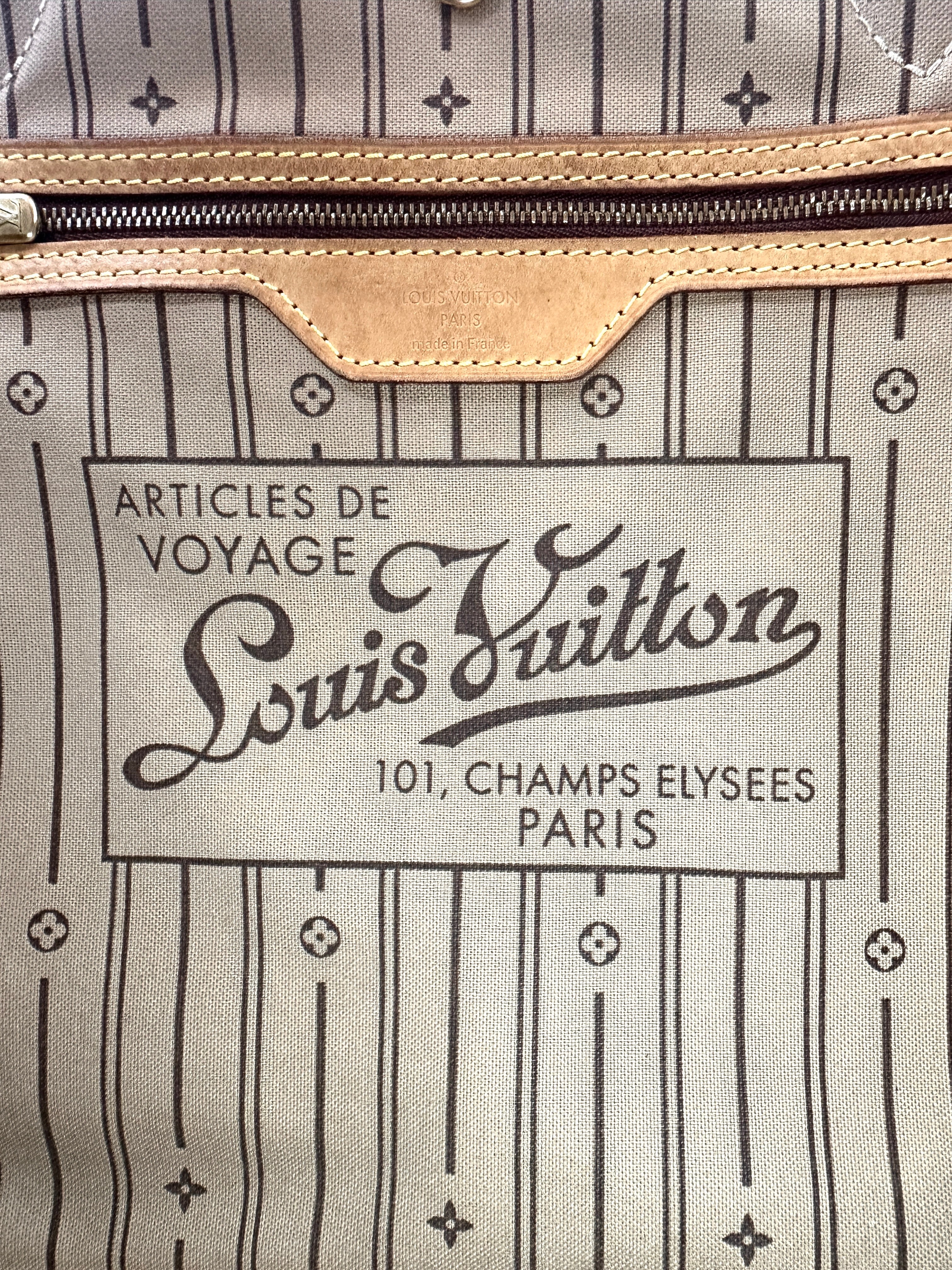 Louis Vuitton Neverfull GM Monogram Canvas Handle Bag LV2709