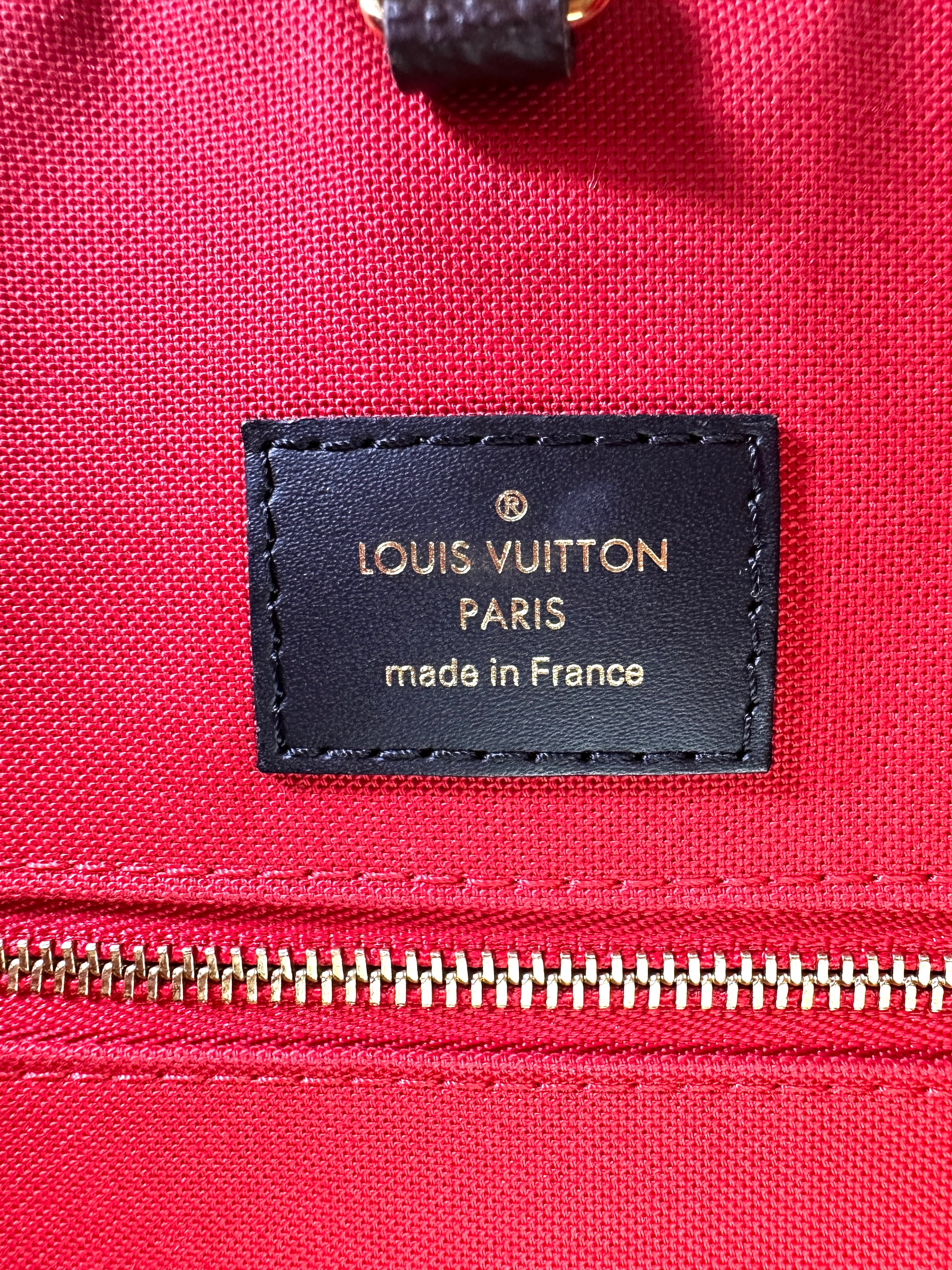 Louis Vuitton Onthego GM Monogram Canvas Handle Bag LV2713