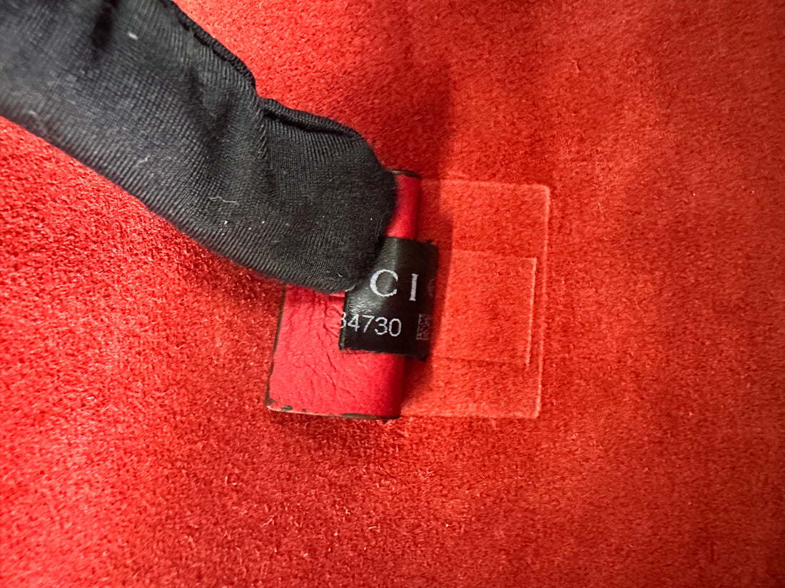 Gucci Dionysus GG Supreme Canvas Small Size Shoulder Bag With Red Trim GG967