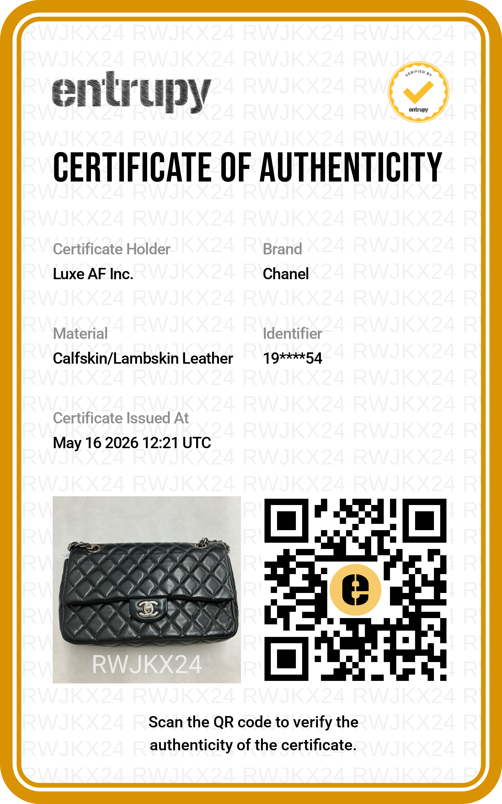 Chanel Classic Flap Black Quilted Lambskin Medium Size Shoulder Bag With Valentine Charms(19***54) CC1947