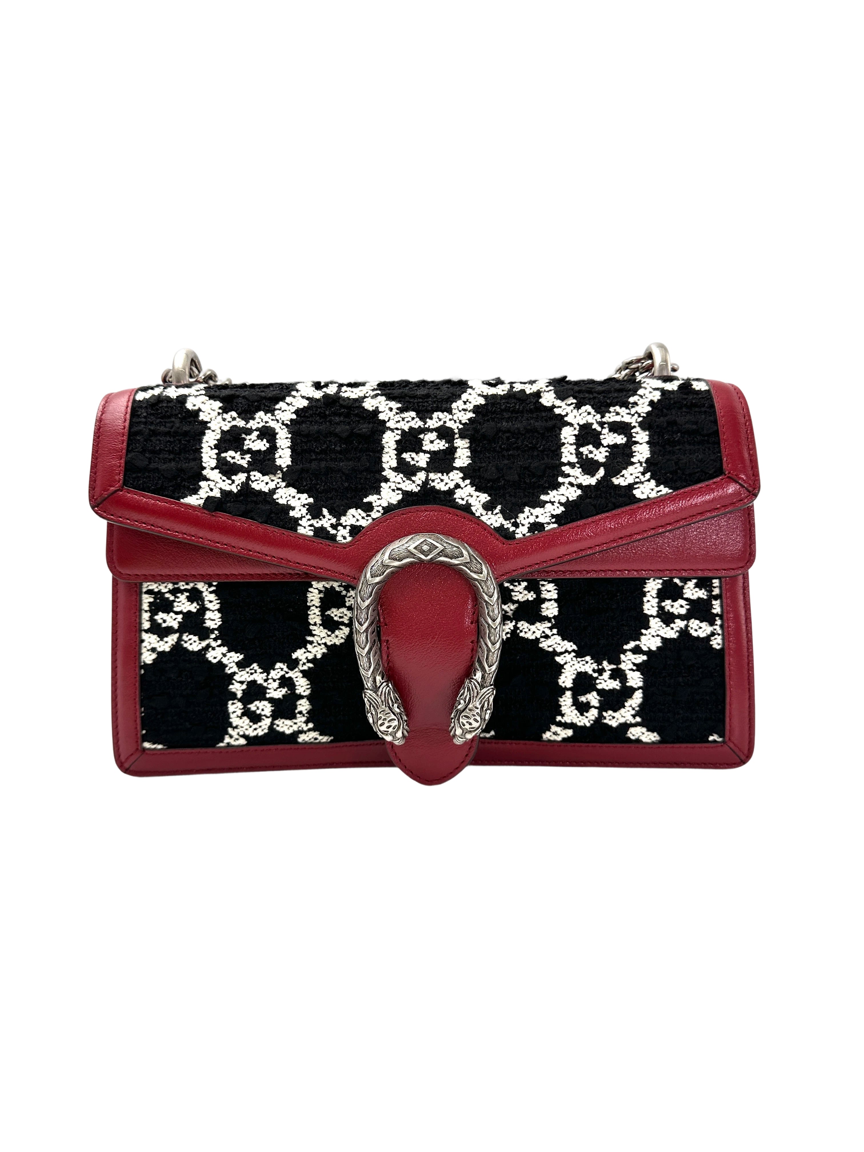 Gucci Dionysus Multicolor Tweed Medium Size Shoulder Bag GG973