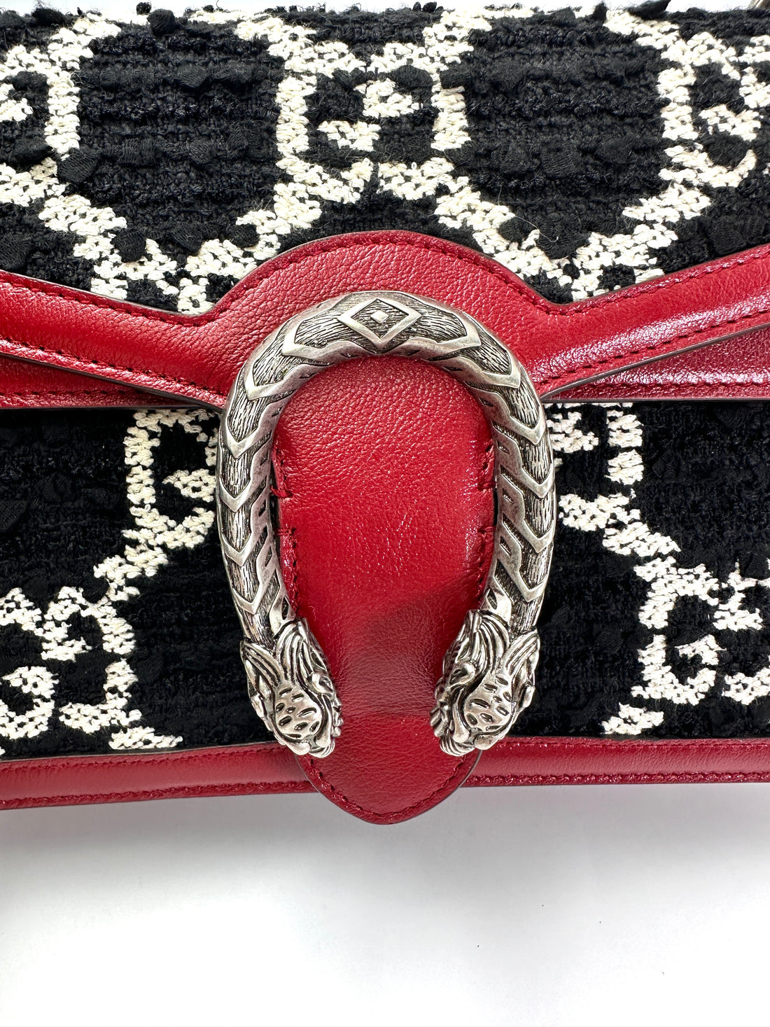 Gucci Dionysus Multicolor Tweed Medium Size Shoulder Bag GG973