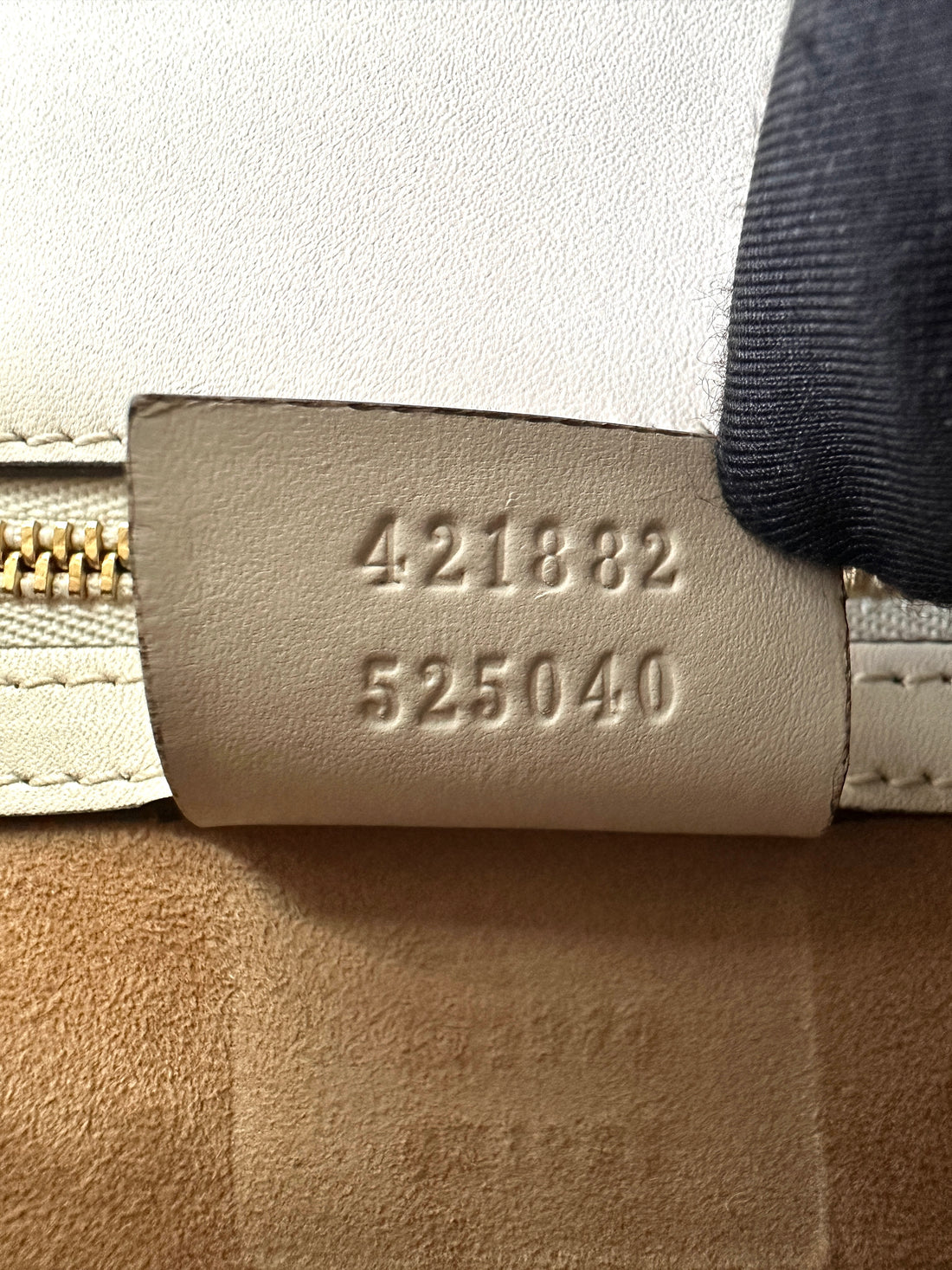 Gucci Sylvie White Leather Shoulder Bag GG970