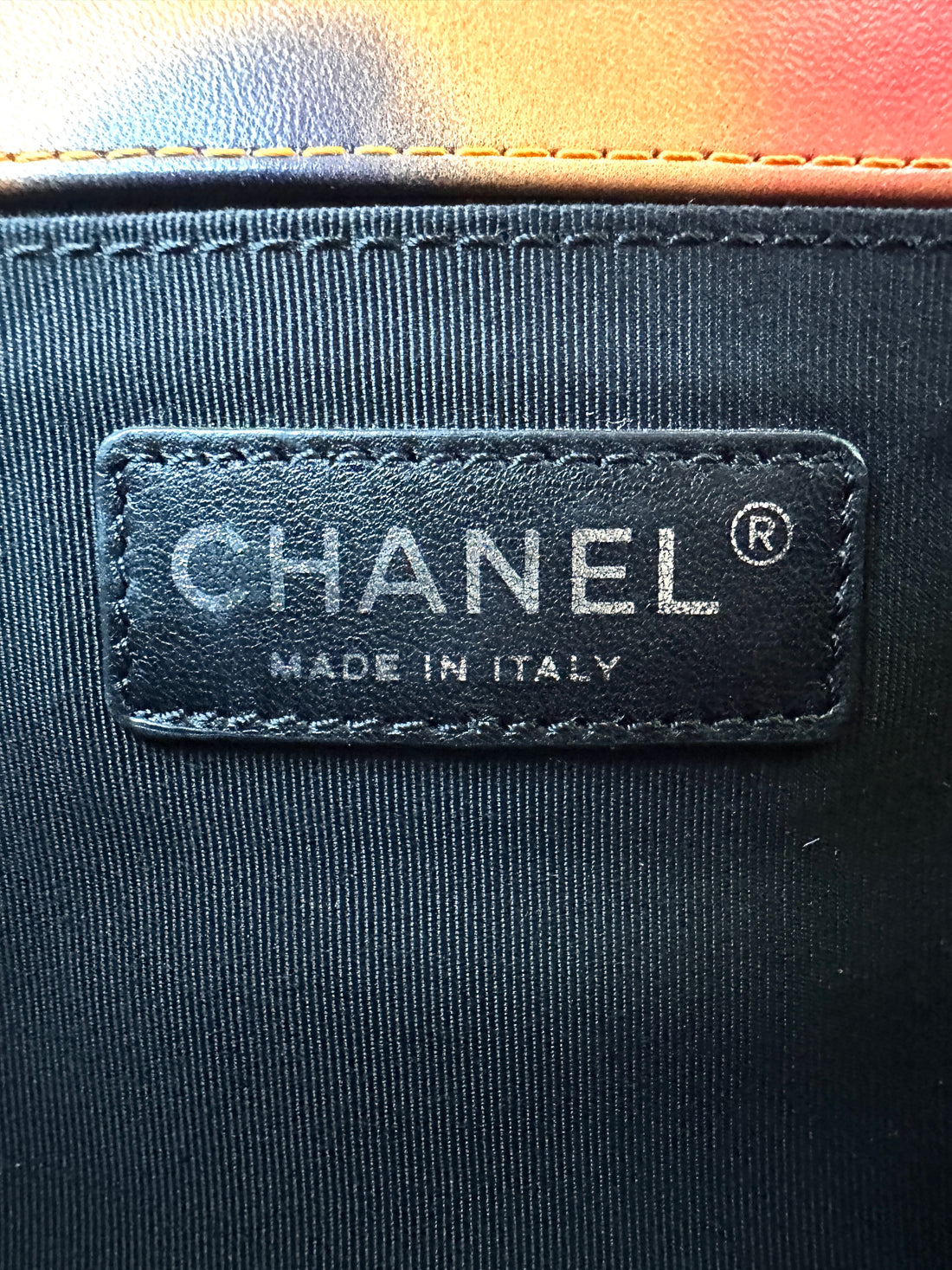Chanel LeBoy "Flower Power" Printed Lambskin Medium Size Flap Bag With Silver Buckle(20***35) CC1950