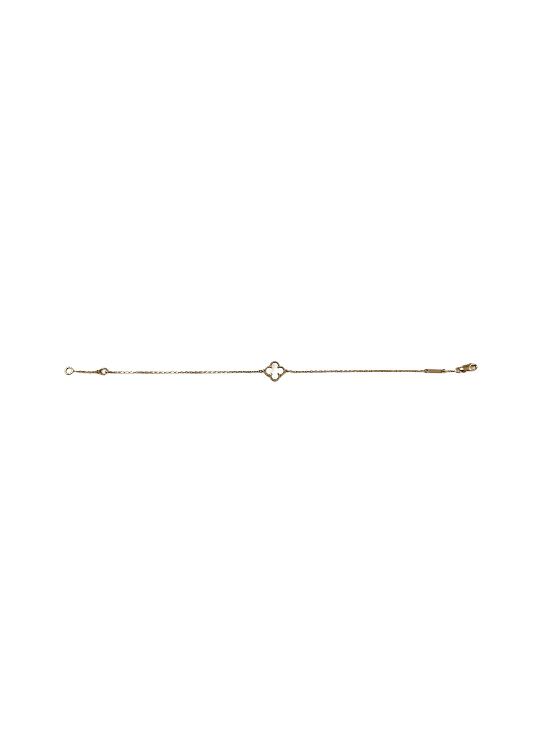 Van Cleef & Arpels White Alhambra Pendant VC03