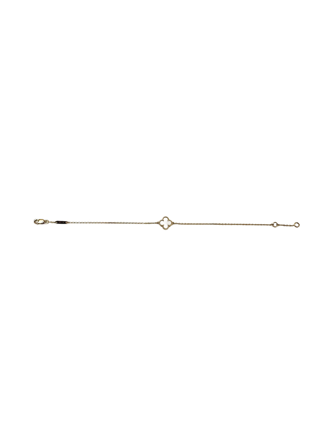 Van Cleef & Arpels White Alhambra Pendant VC03