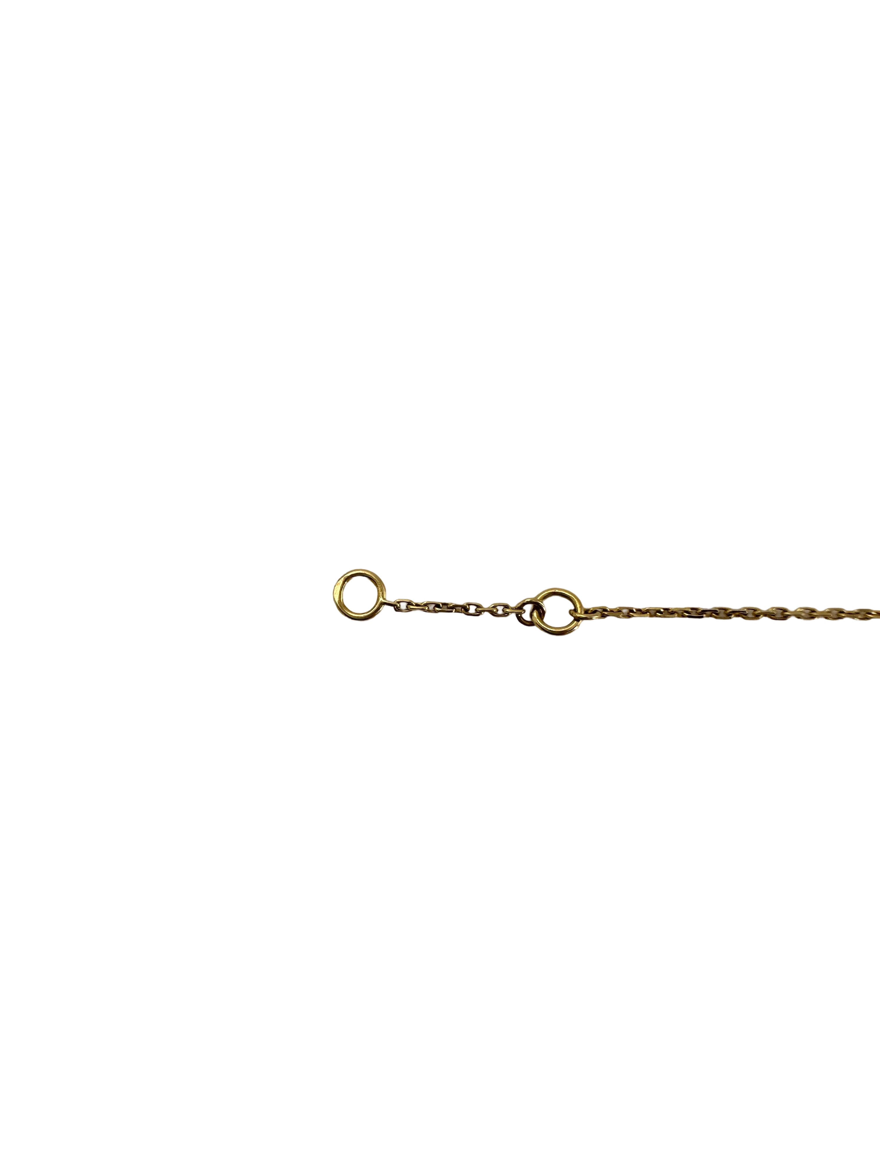 Van Cleef & Arpels White Alhambra Pendant VC04