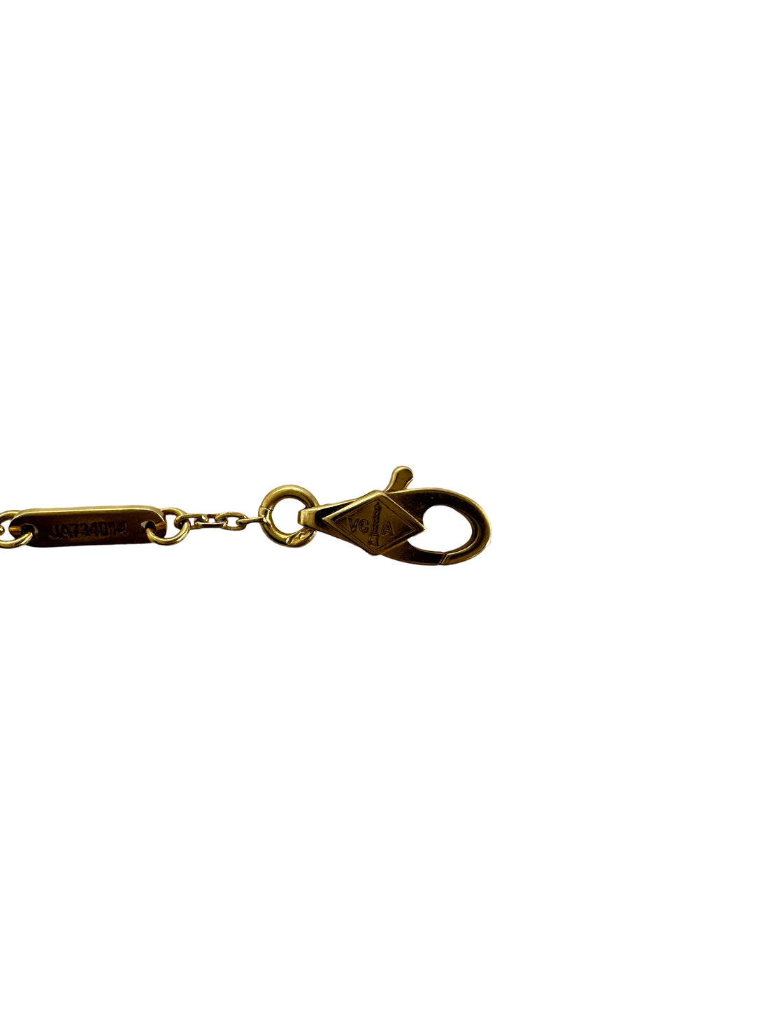 Van Cleef & Arpels White Alhambra Pendant VC04