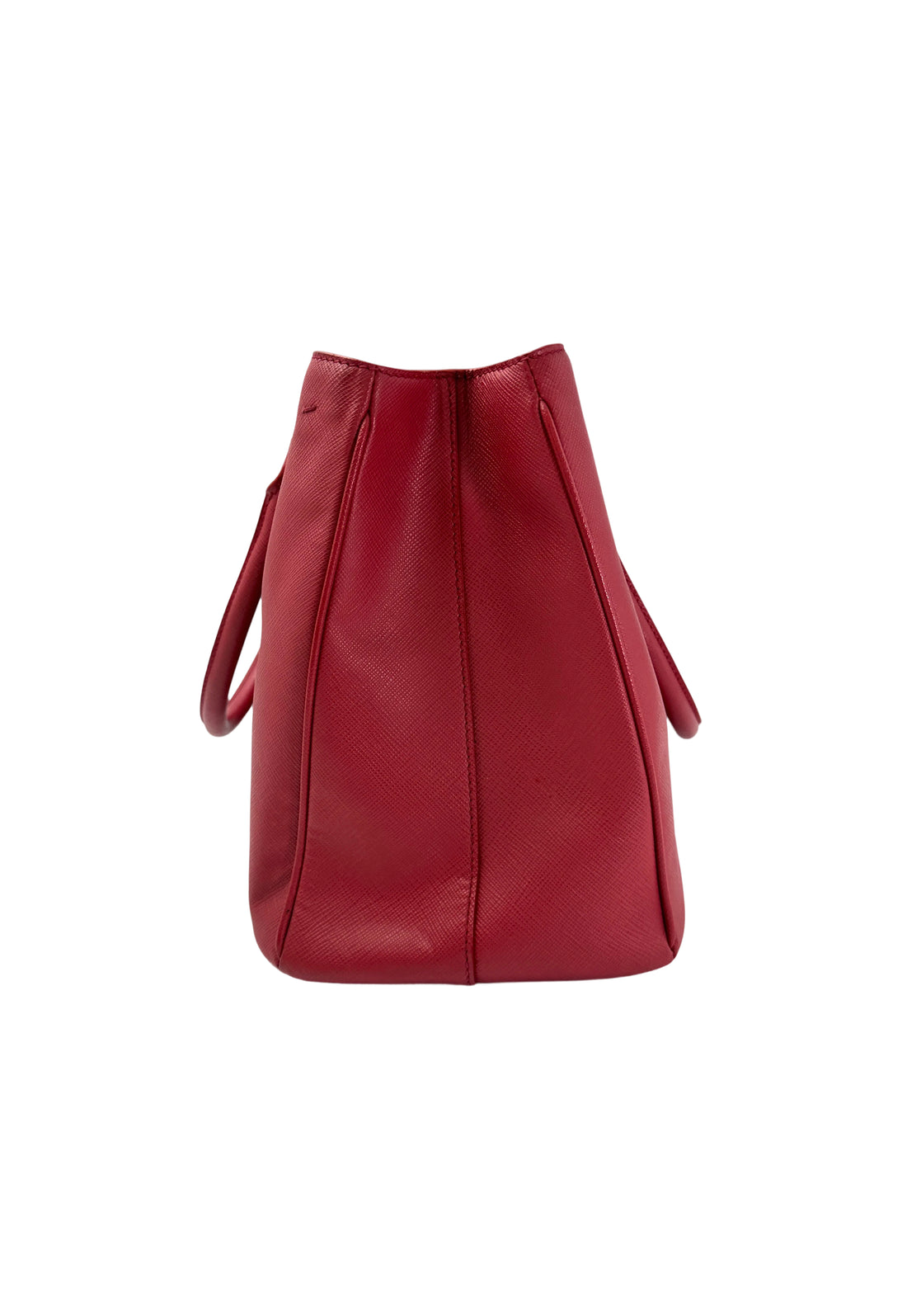 Prada Galleria Pink Saffiano Leather Large Size Handle Bag PR326