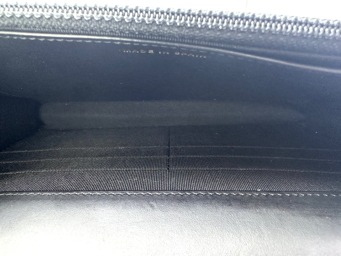Chanel 2.55 Reissue Black Quilted Calfskin Wallet On Chain(20***18) CC1953