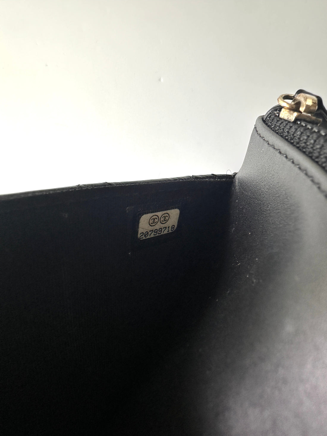 Chanel 2.55 Reissue Black Quilted Calfskin Wallet On Chain(20***18) CC1953