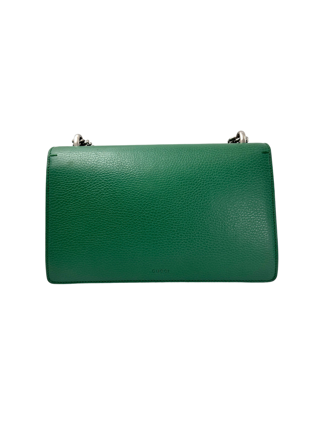 Gucci Dionysus Green Leather Medium Size Shoulder Bag GG983