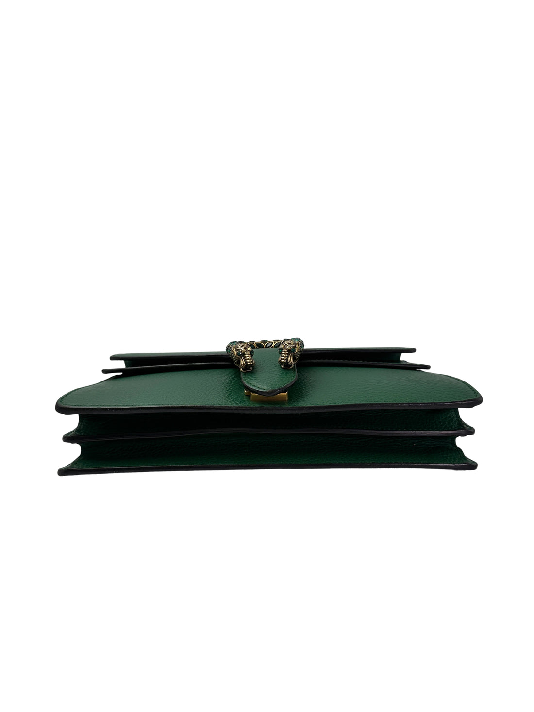 Gucci Dionysus Green Leather Medium Size Shoulder Bag GG983