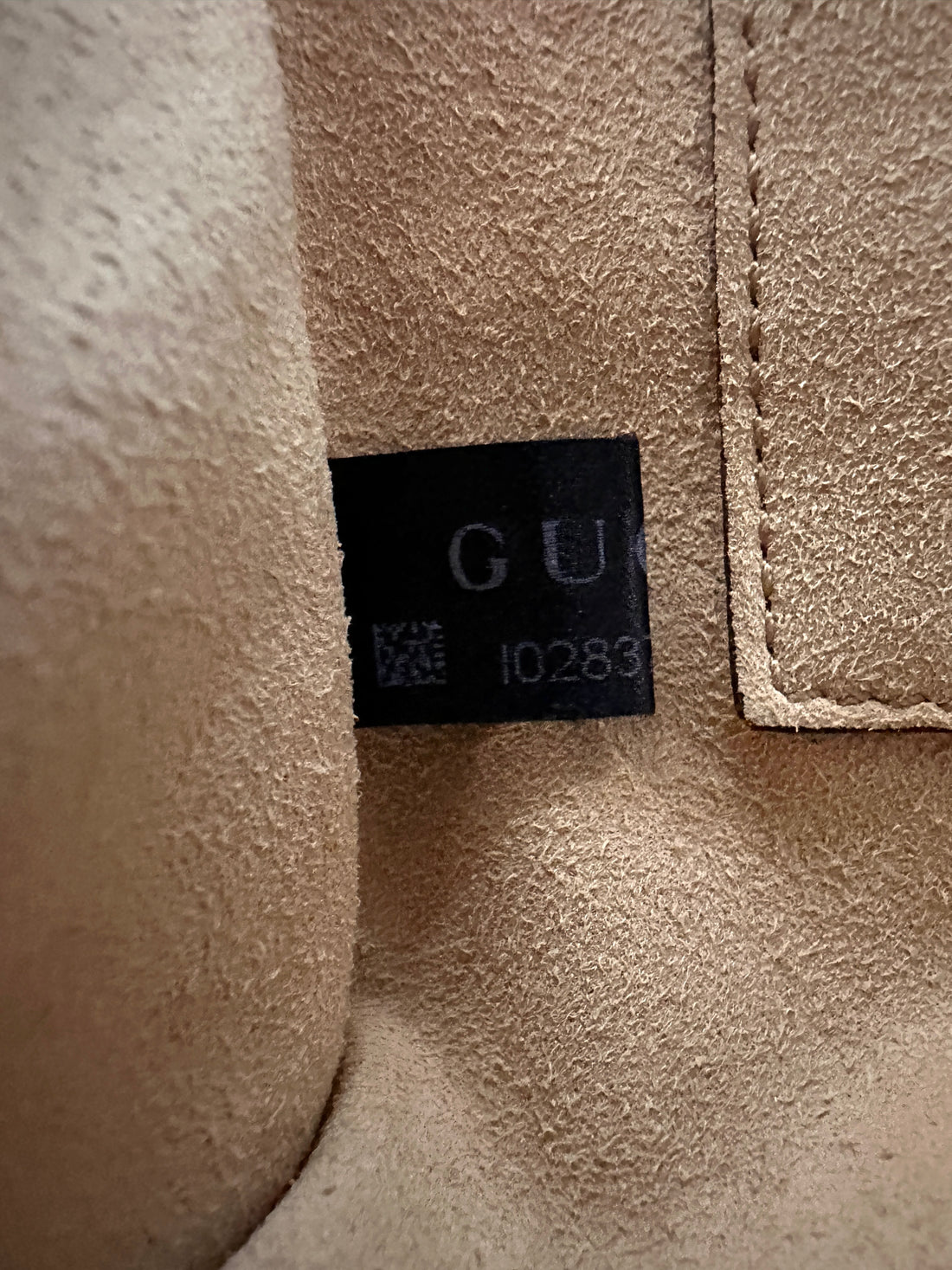 Gucci Padlock Bee Star GG Canvas Leather Shoulder Bag GG980