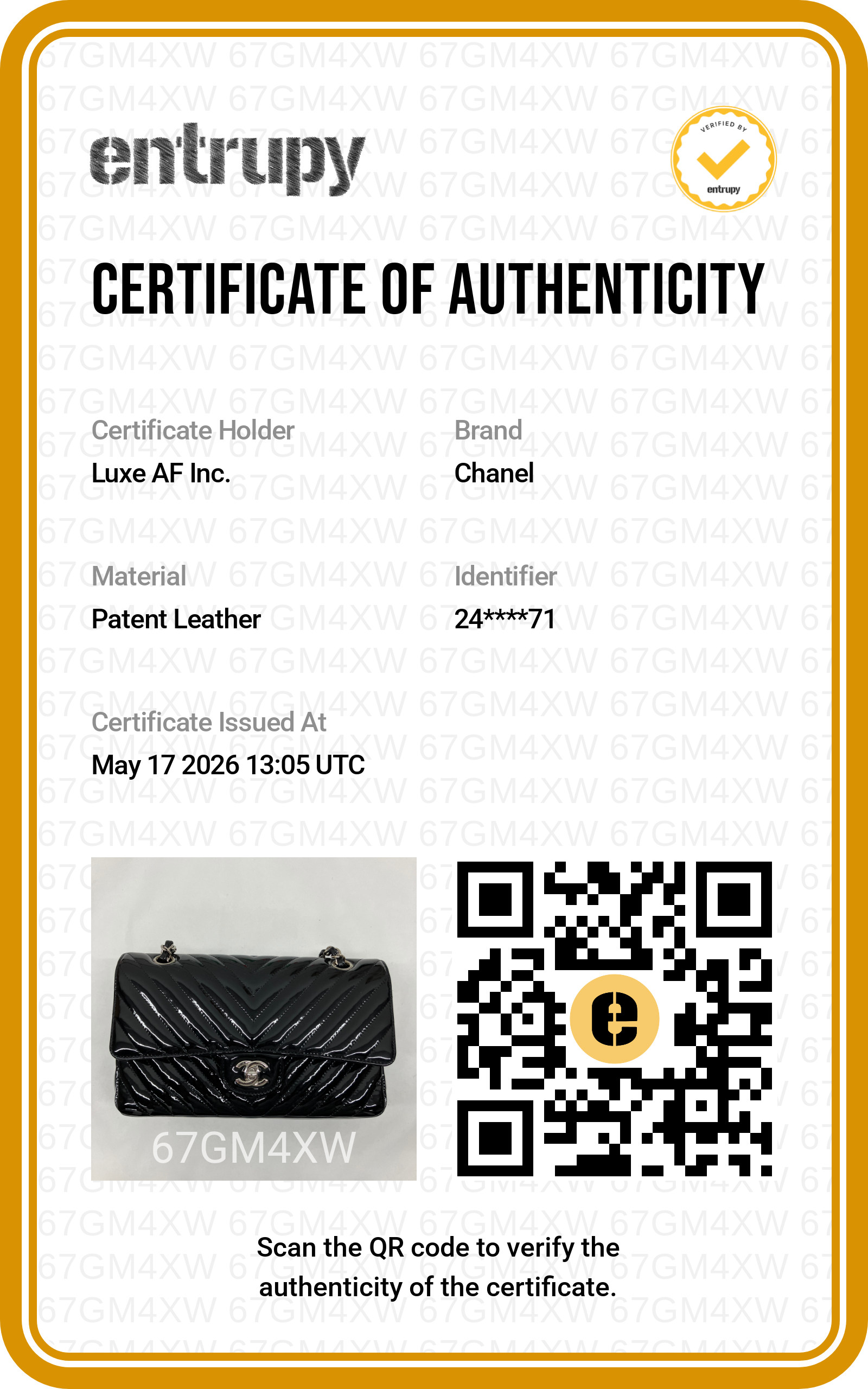 Chanel Classic Flap Black Chevron Quilted Patent Leather Medium Size Shoulder Bag With Silver Buckle(24***71) IRIS219
