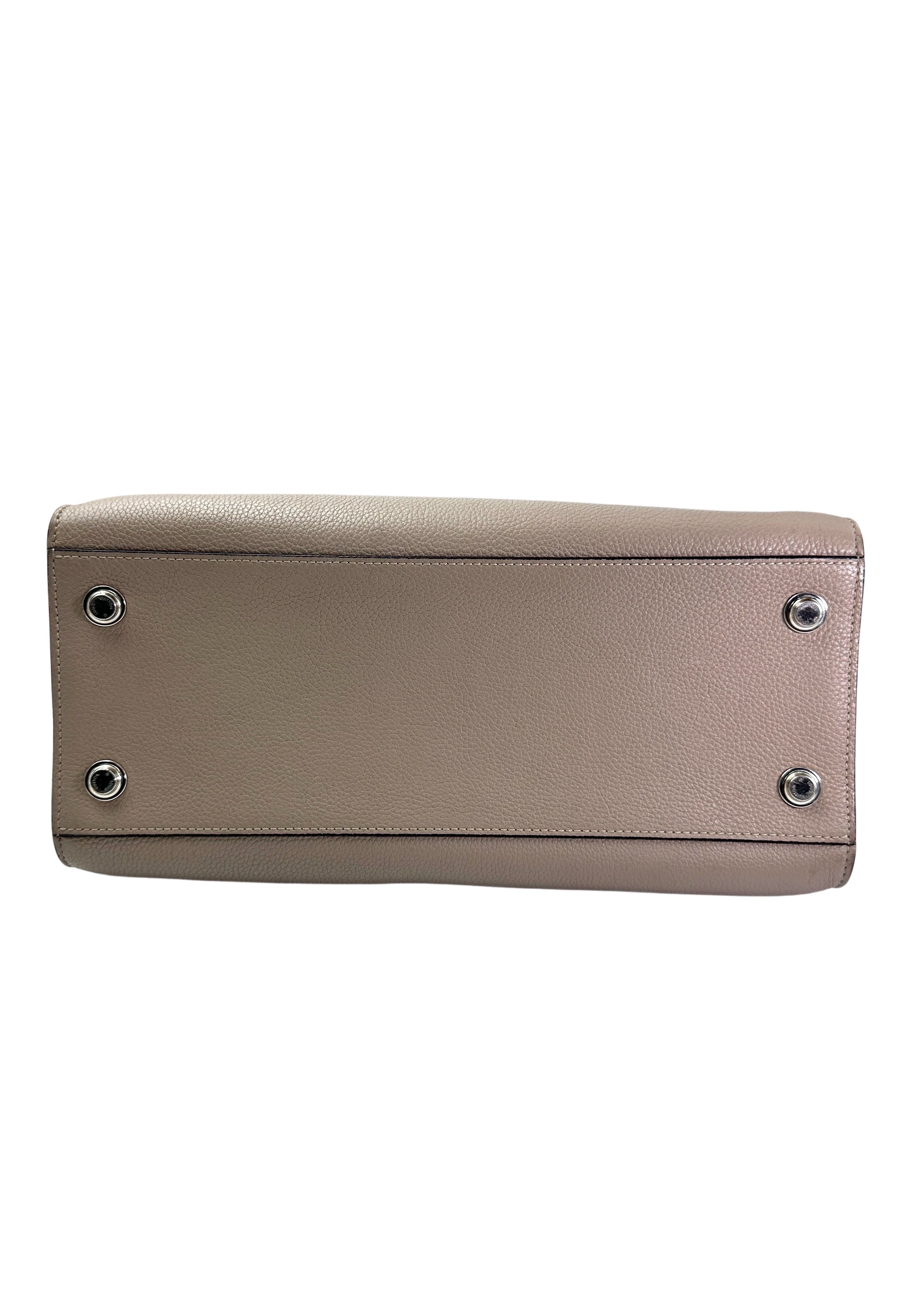 Louis Vuitton City Steamer Beige Grained Leather Handle Bag LV2731